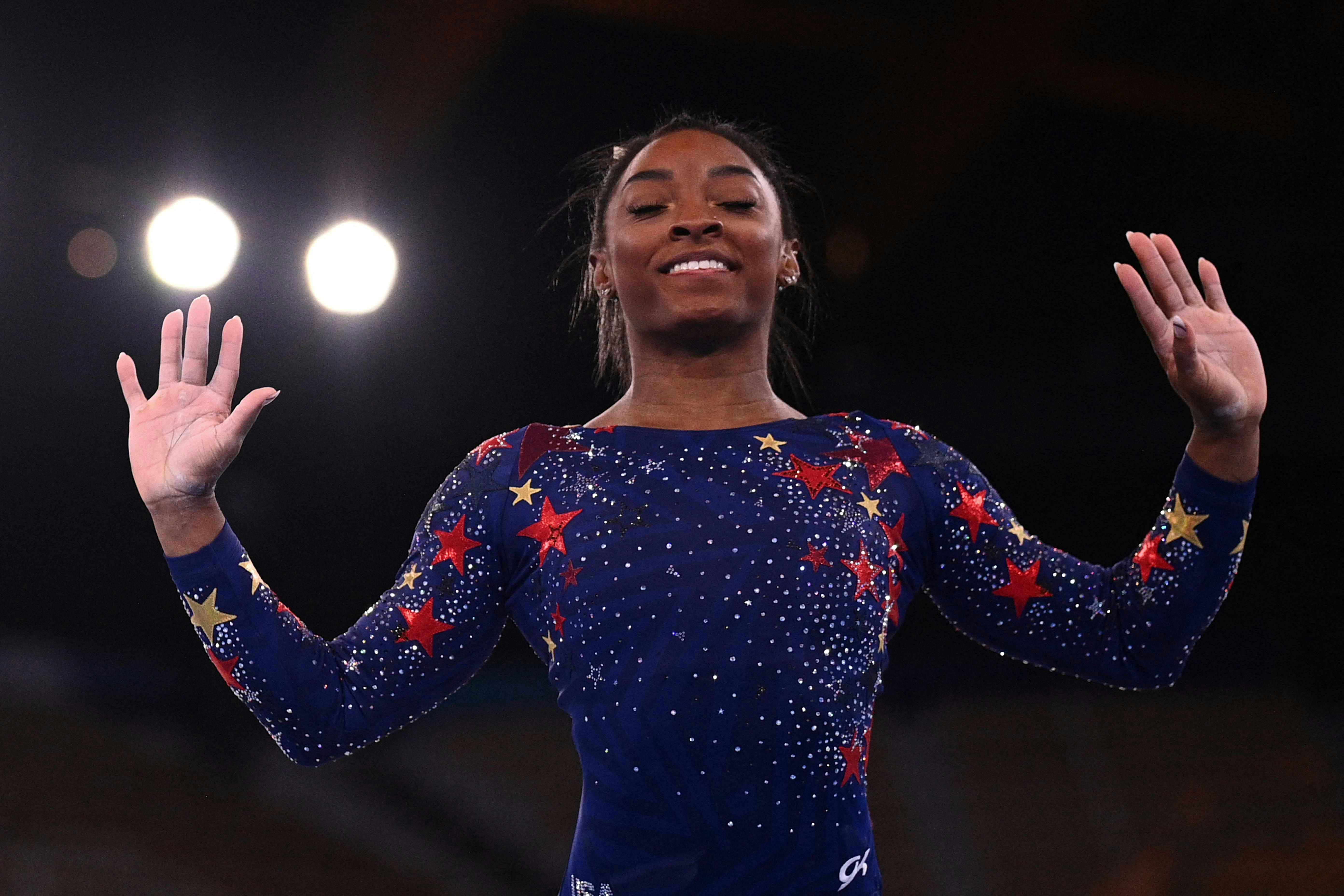 Simone Biles tog hele verden med storm under OL i Rio de Janeiro i Brasilien i 2016, hvor hun vandt fire guldmedaljer og en bronzemedalje.