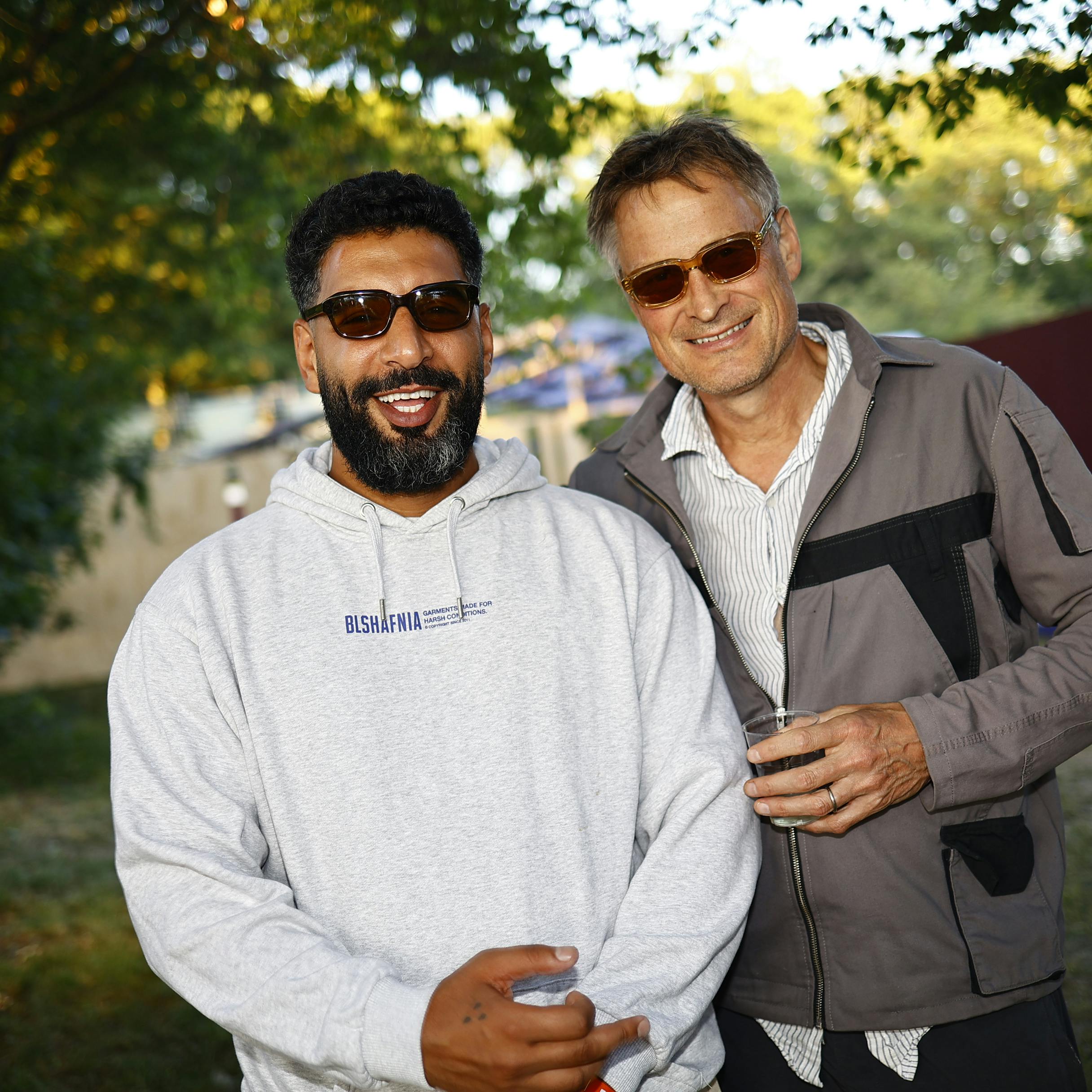 Dulfi Al-Jabouri og Claus Meyer.