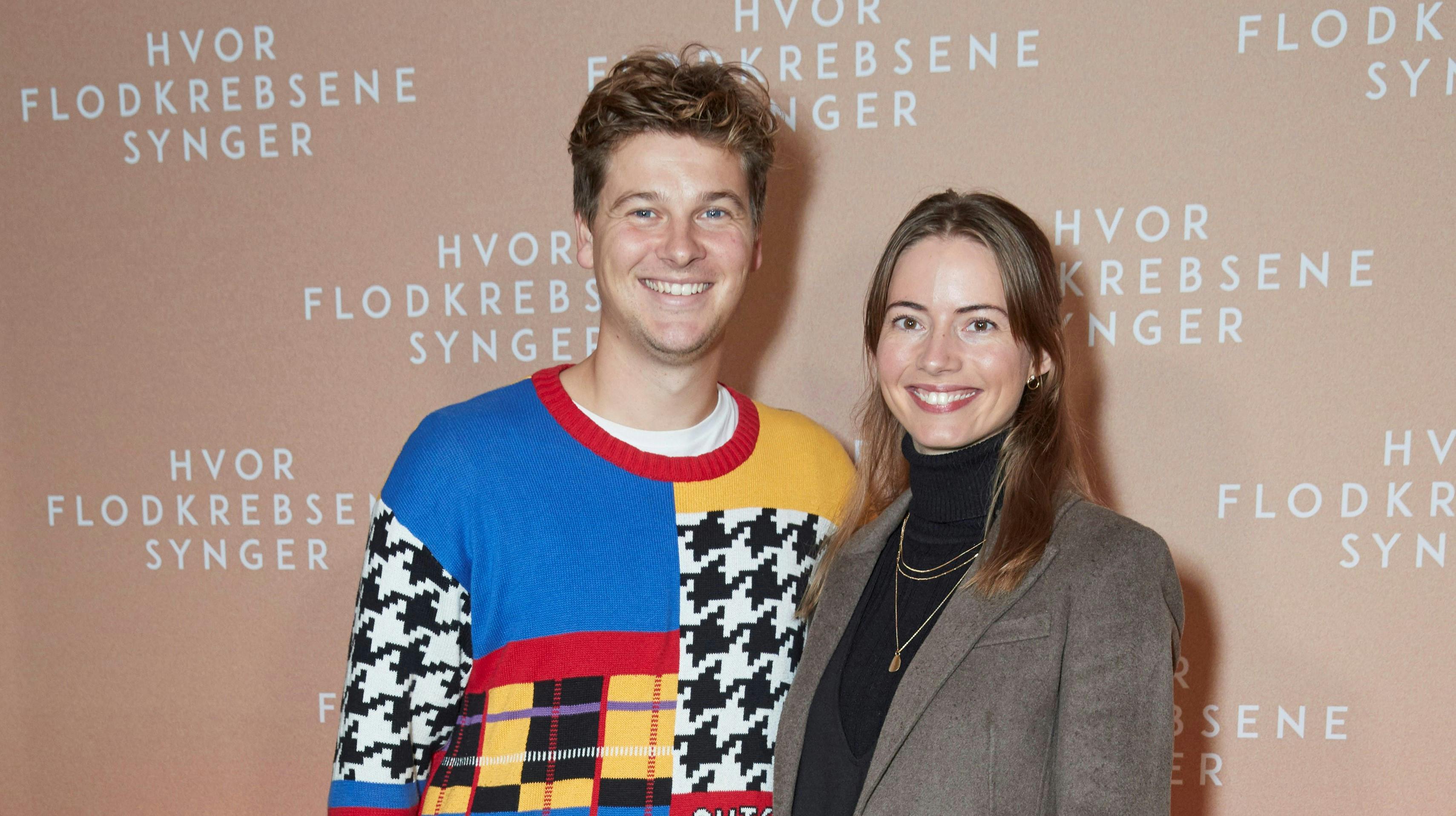 Det forlovede par er blevet forældre for første gang.