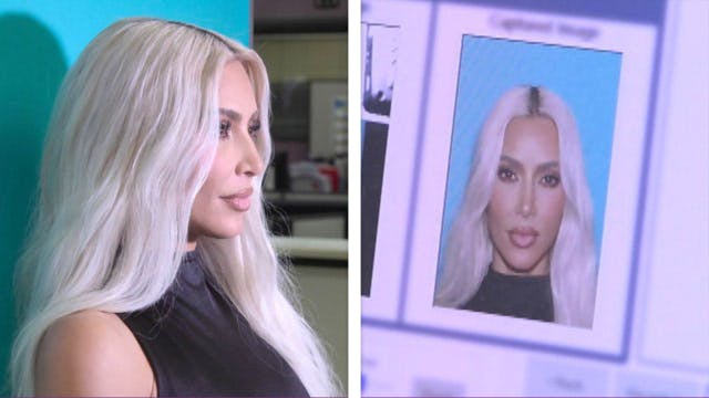 Det er en alvorlig sag, når Kim Kardashian skal have taget pasfoto.

