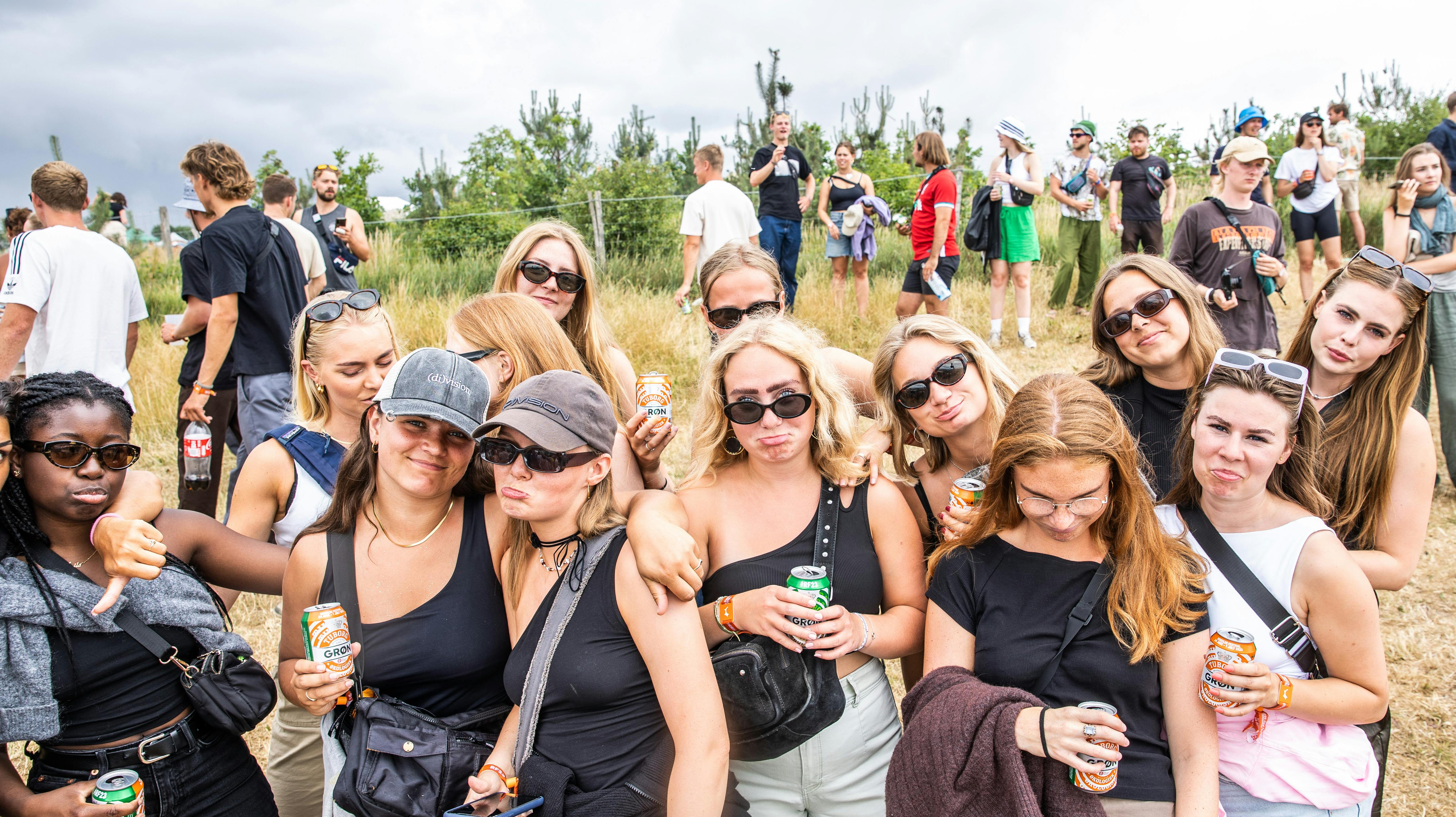 Du skal væbne dig med tålmodighed, hvis du rammer Roskilde Festival fredag. 