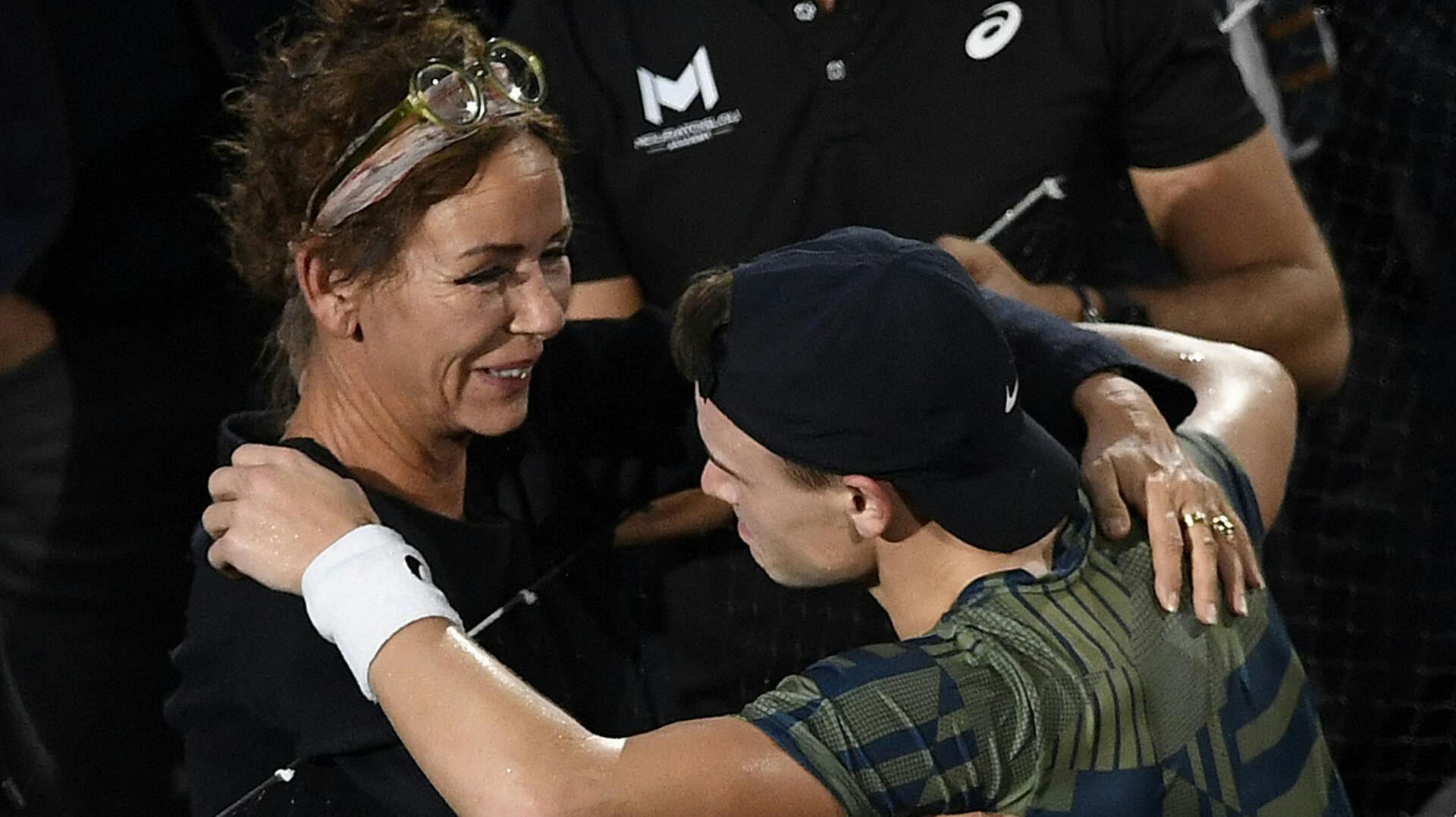 Aneke Rune og Holger Rune har for en stand installeret sig i samme hus inden Wimbledon starter. Det gør mor og søn for at skabe mere ro hos Holger.