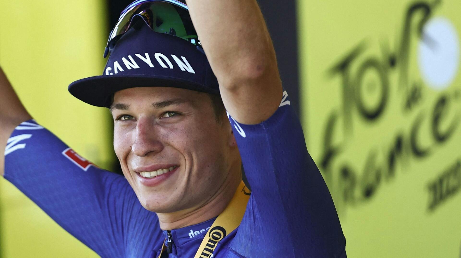 Jasper Philipsen tog sejren foran tyske Phil Bauhaus og australske Caleb Ewan.