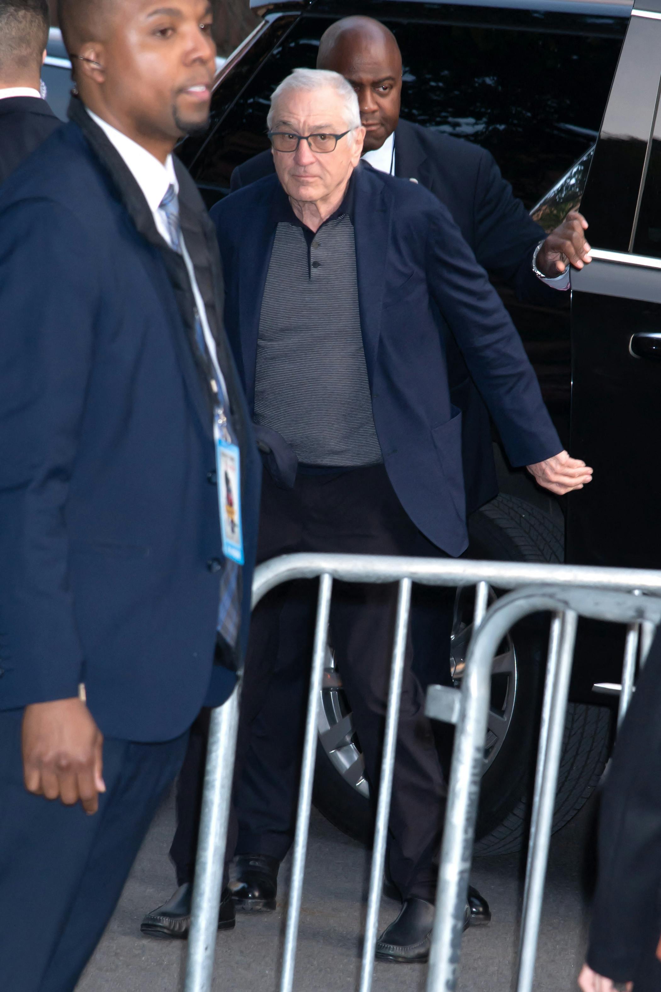 Robert De Niro er naturligvis dybt berørt over barnebarnets død.