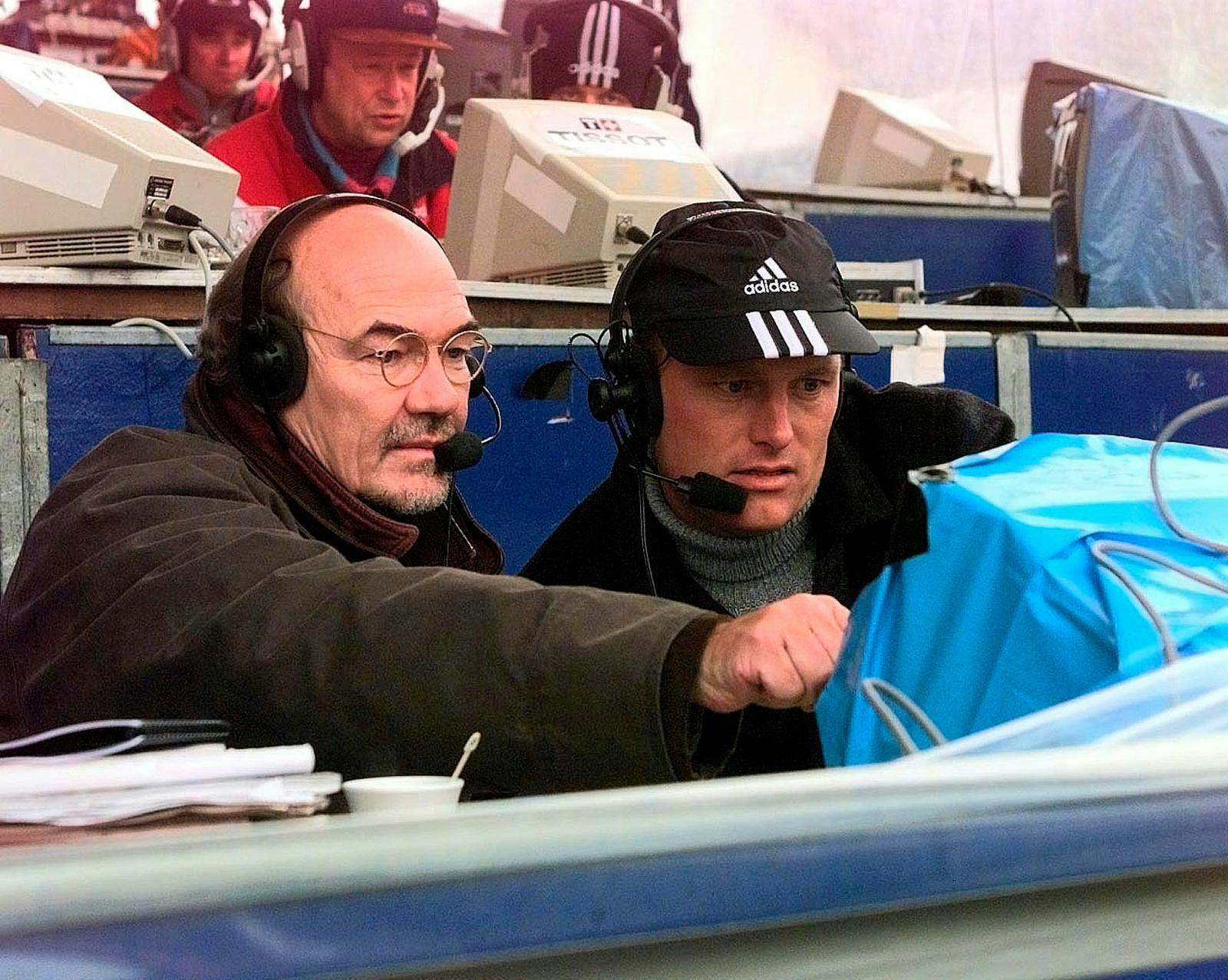 Jørn Mader og Bjarne Riis