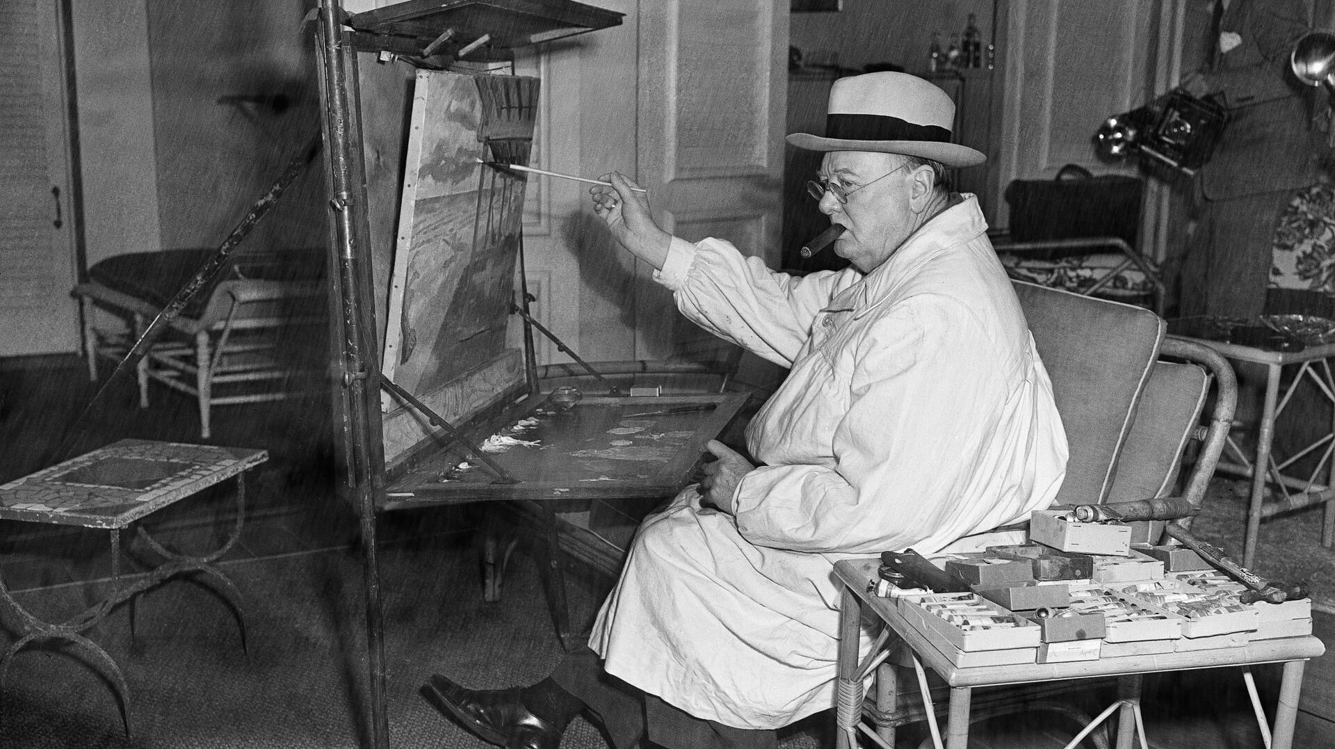 Winston Churchill var verdensberømt for sin cigar.