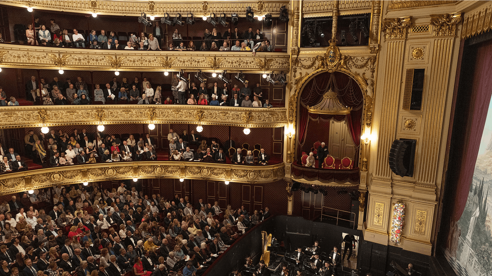 Det Kongelige Teater blev indviet i 1748.