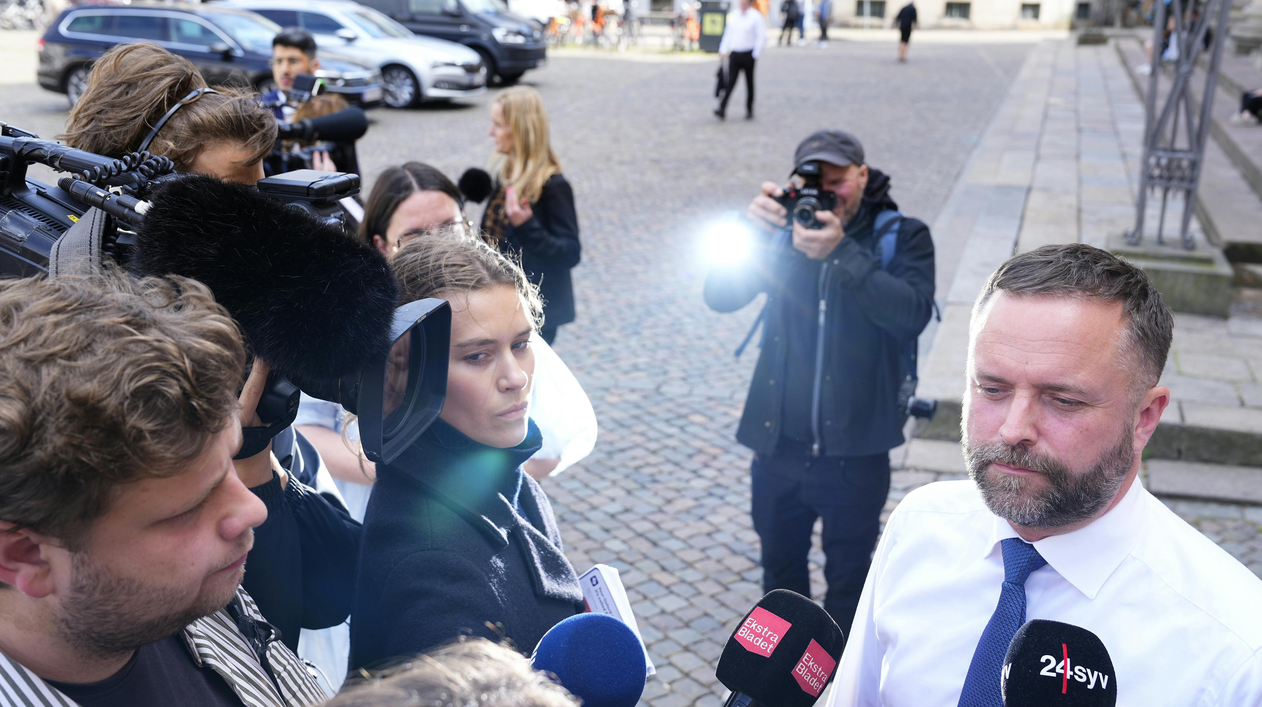 Specialanklager Søren Harbo efter domsafsigelse i sag om skudangreb i Fields ved Københavns Byret onsdag den 5. juli 2023.