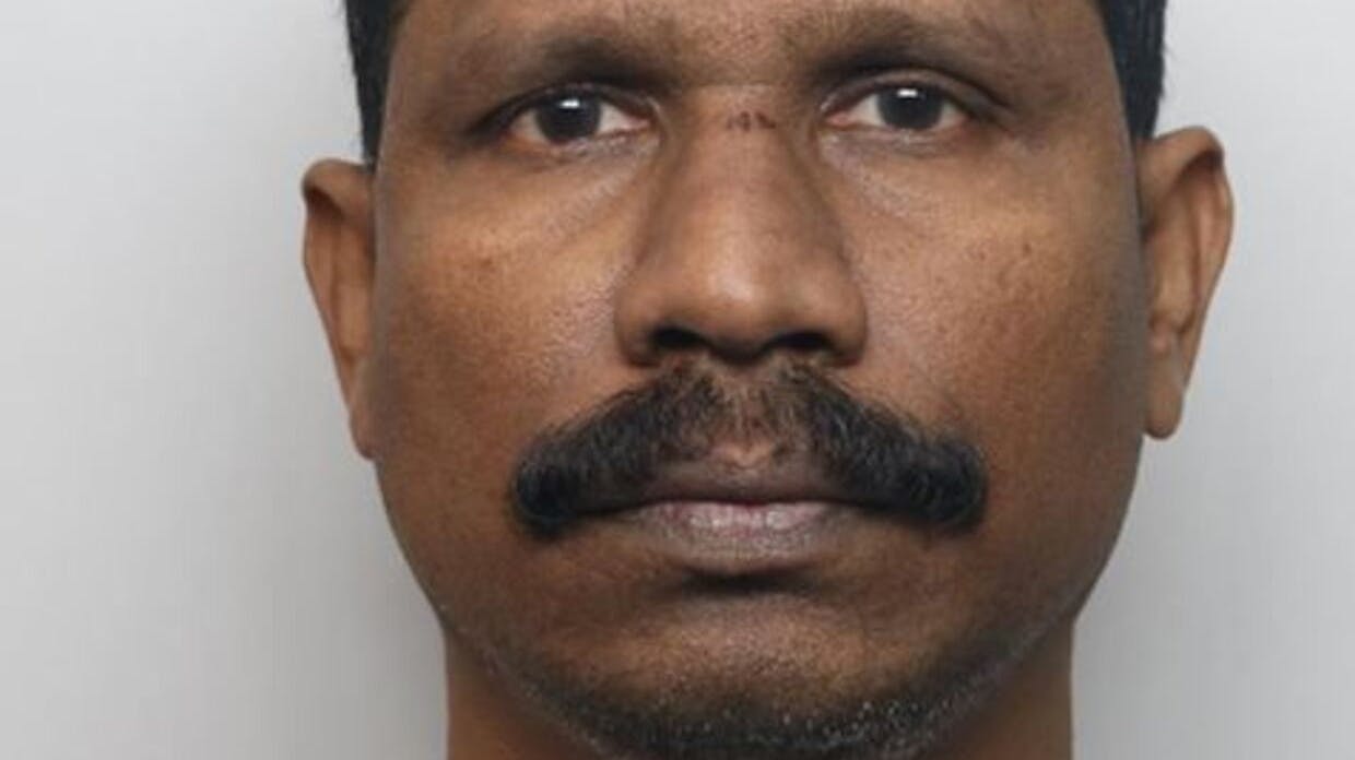 Saju Chelavalel er 52 år gammel og kommer nok aldrig til at se ydersiden af et fængsel igen.