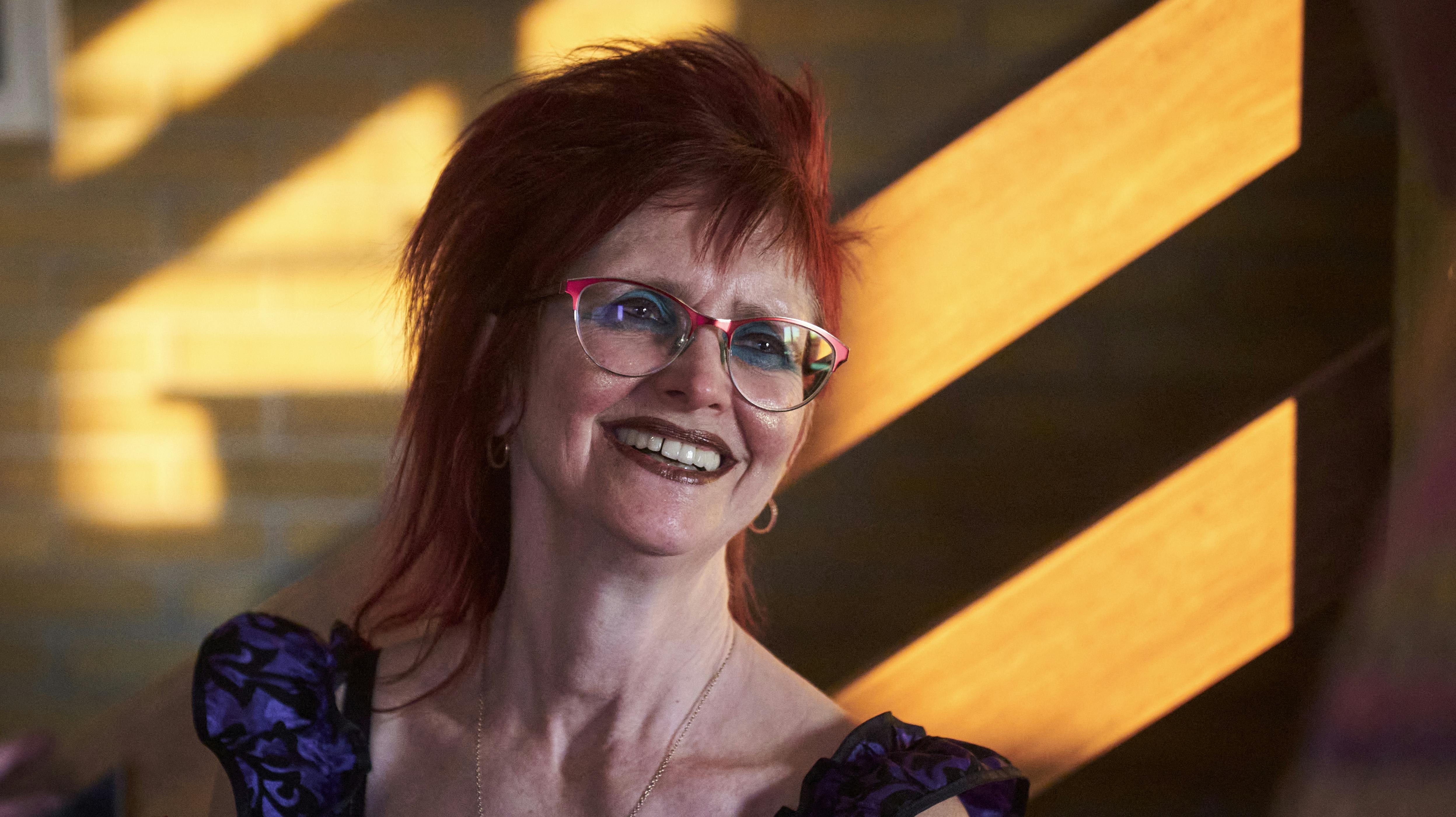 Sussi er naturligvis vant til selv at blive bedømt, når hun selv står på scenen. I aften er det en helt anden sag.