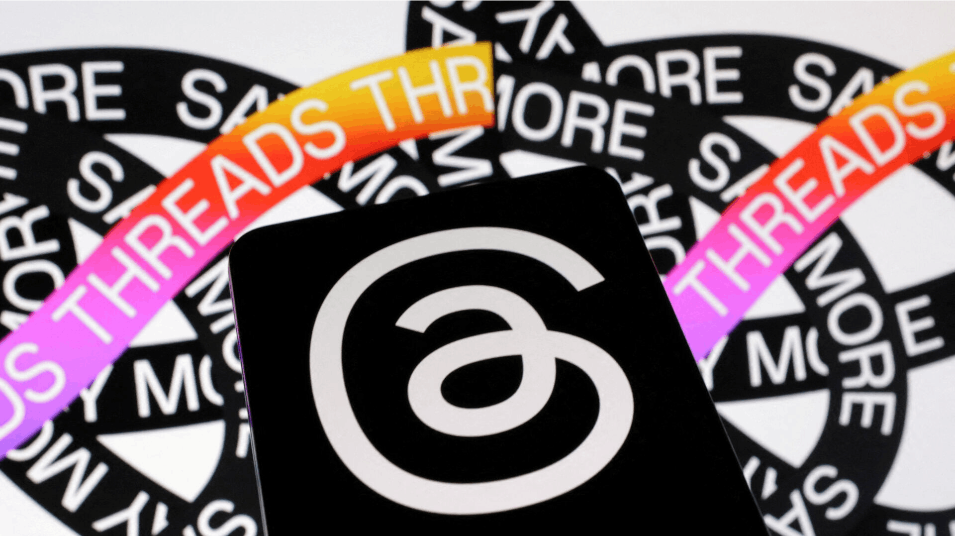 FILE PHOTO: Meta's Threads app logo is seen in this illustration taken July 4, 2023. REUTERS/Dado Ruvic/Illustration/File Photo