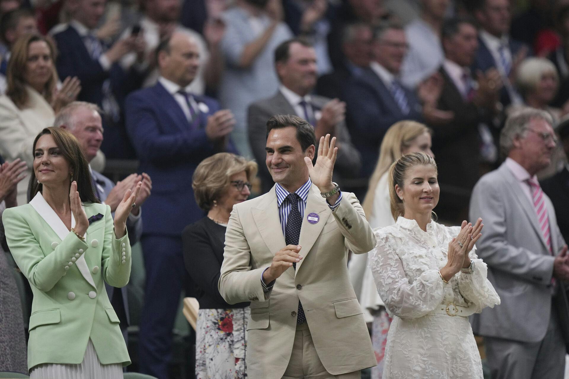 Roger Federer har selv vundet Wimbledon otte gange.