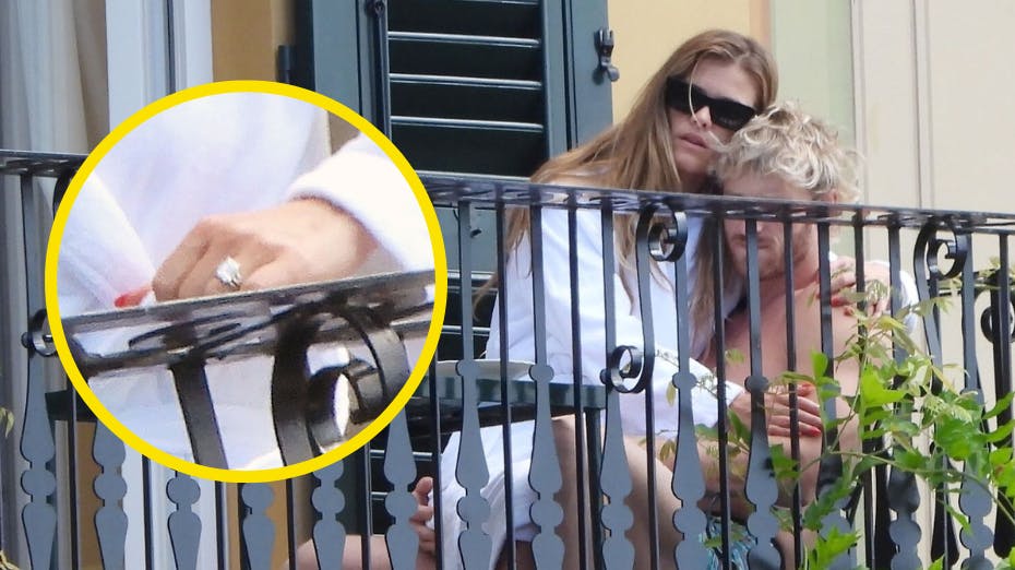 Nina Agdal og Logan Paul nyder tid med hinanden i Italien, og det er sørme også blevet til et frieri. 