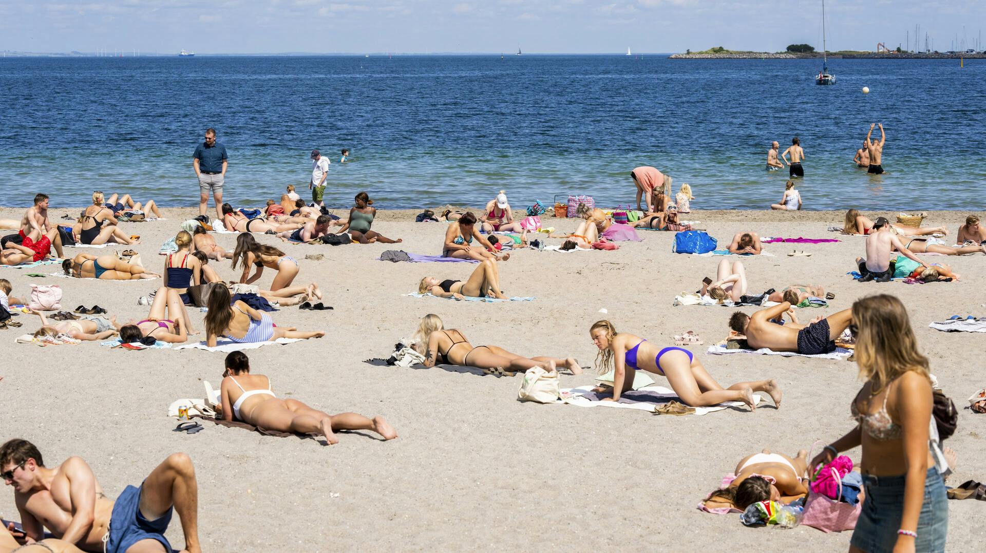 Der er lort i vandet på Sønderstrand på Rømø. Dette billede stammer dog ikke fra den strand.