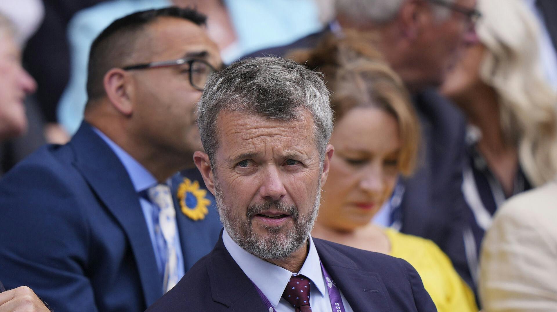 Kronprins Frederik er til Wimbledon.