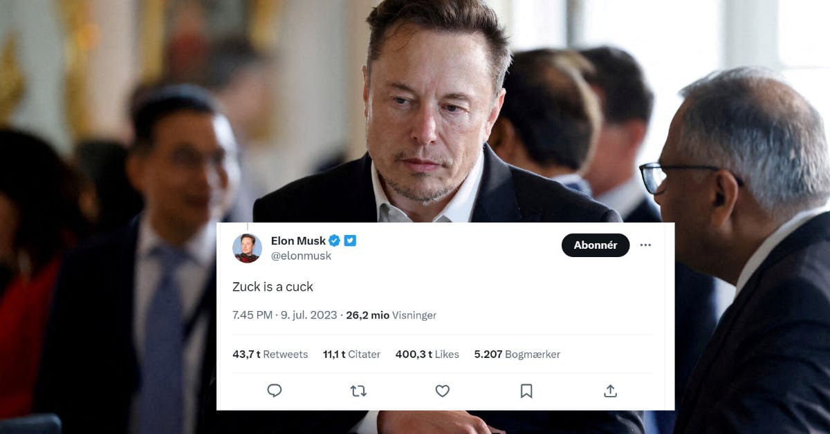 Hvem er faktisk en "cuck" her, Elon?