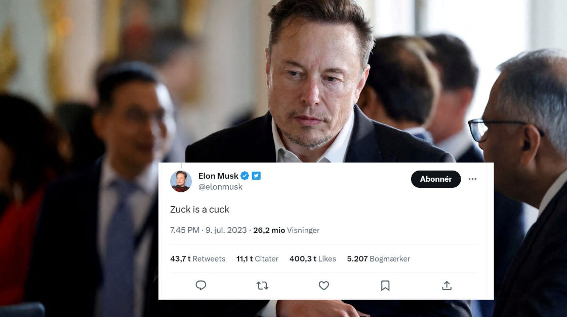 Hvem er faktisk en "cuck" her, Elon?