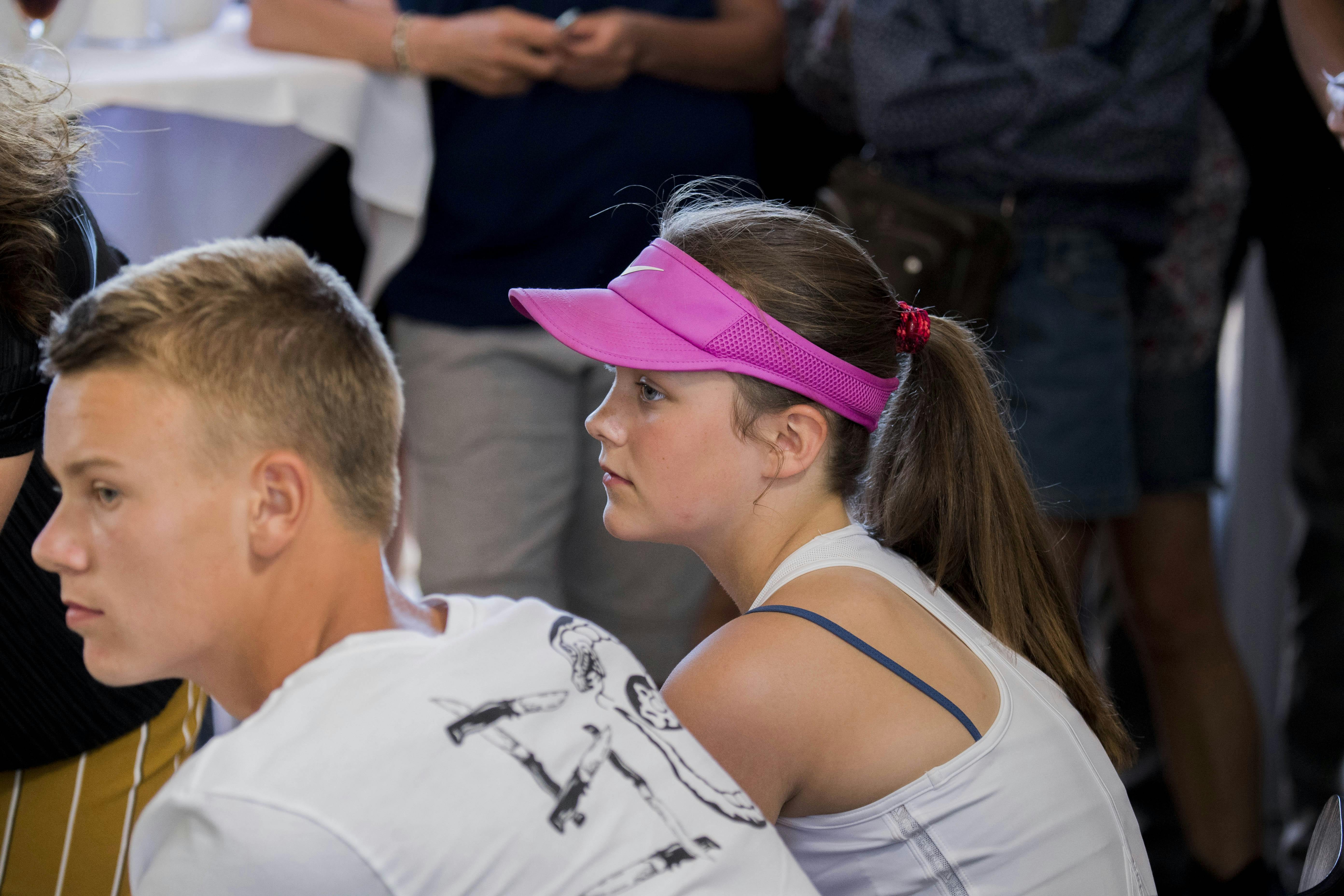 Holger Rune og prinsesse Isabella fotograferet sammen i 2019.