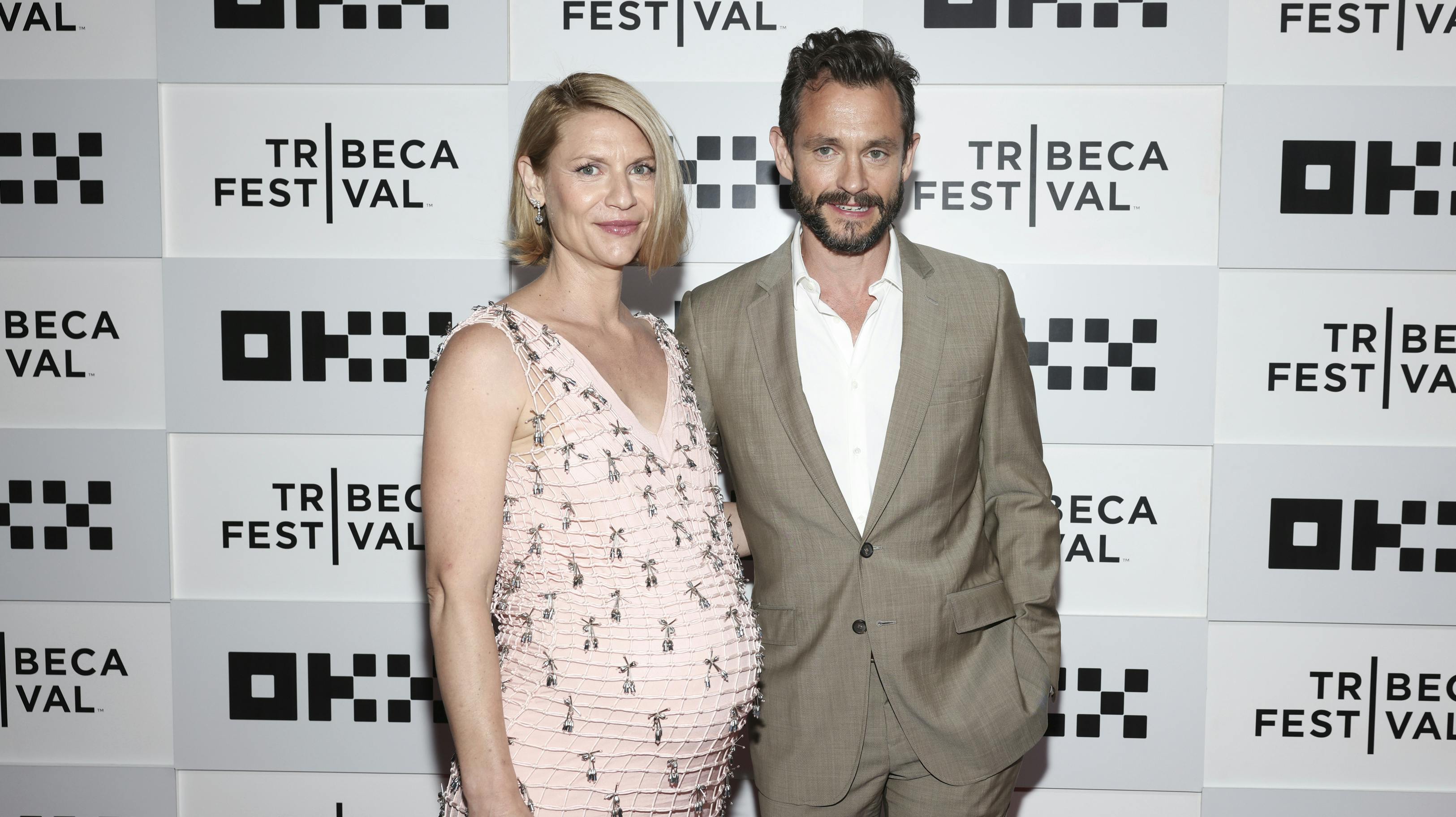 Claire Danes, left, and Hugh Dancy attend the premiere of "Full Circle" at OKX Theater BMCC Tribeca Performing Arts Center during the Tribeca Festival on Sunday, June 11, 2023, in New York. (Photo by CJ Rivera/Invision/AP)
