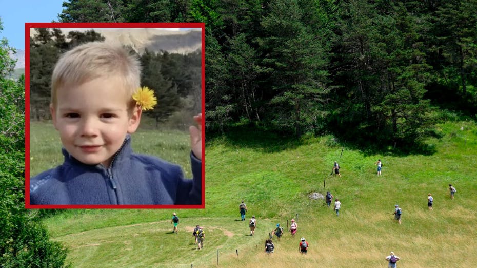 2-årige Emile forsvandt fra sine bedsteforældres have lørdag. 