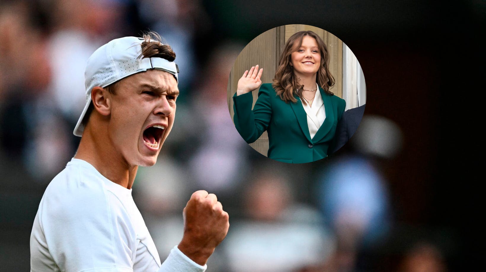 Holger Rune og prinsesse Isabella er bestemt ikke fremmede for hinanden. 