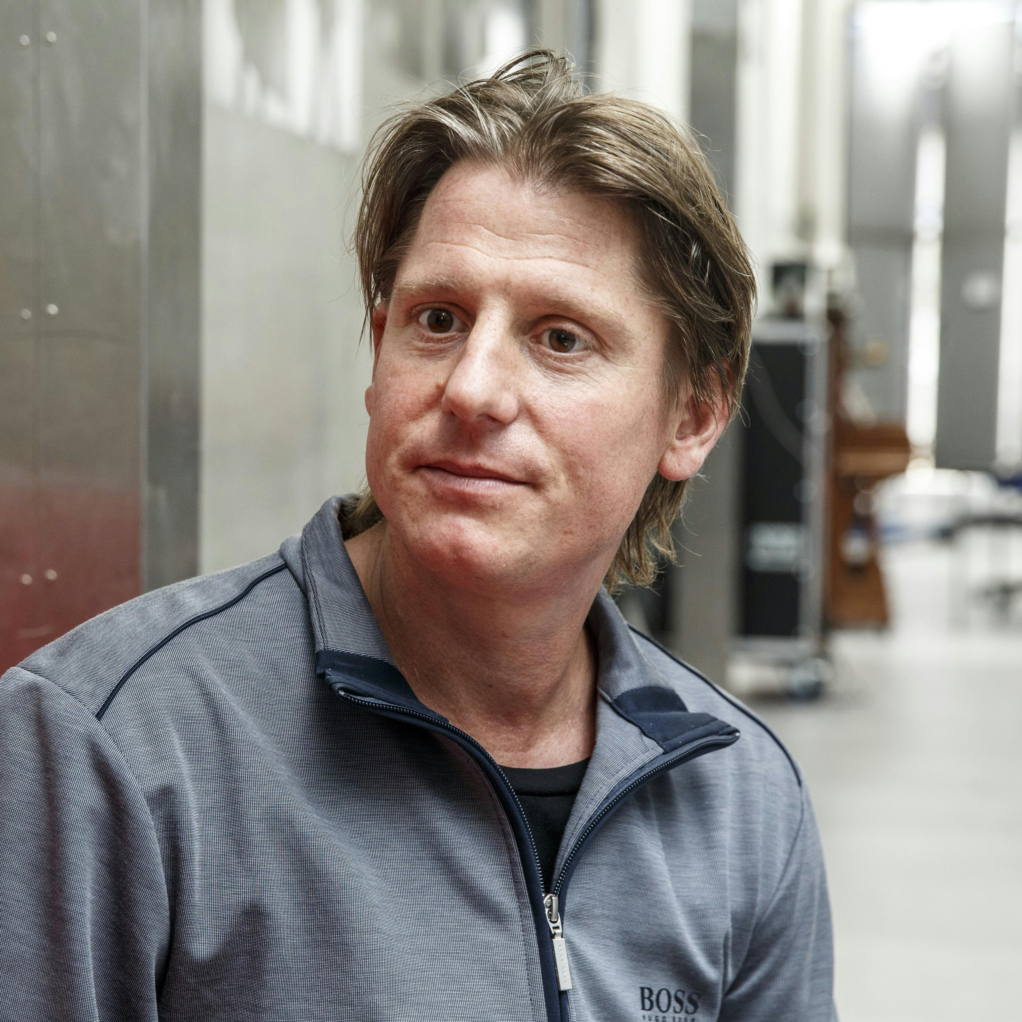 Robert Hansen havde onsdag aften i en længere periode besøg af politiet