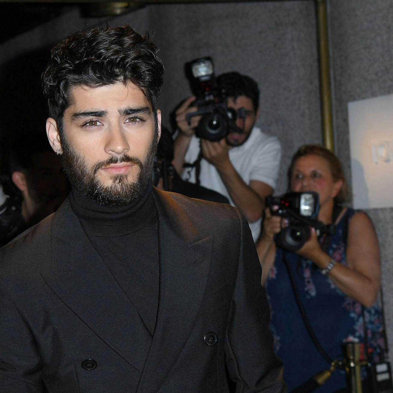Zayn Malik arrives for the Tom Ford Autumn/Winter 2016 Menswear and Womenswear Collection presentation in New York on September 7, 2016 . ANGELA WEISS / AFP