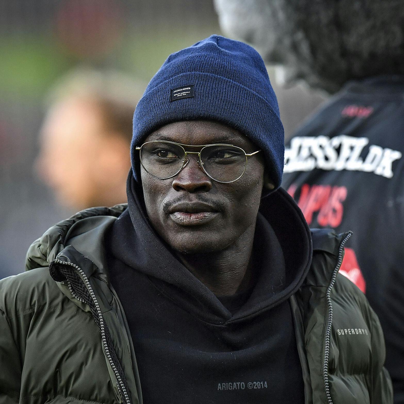 Pione Sisto, FC Midtjylland Semifinalekampen i Sydbank Pokalen mellem FC Midtjylland og Vejle Boldklub, i Herning onsdag d. 4. maj 2022. (Foto: Ernst van Norde/Ritzau Scanpix)