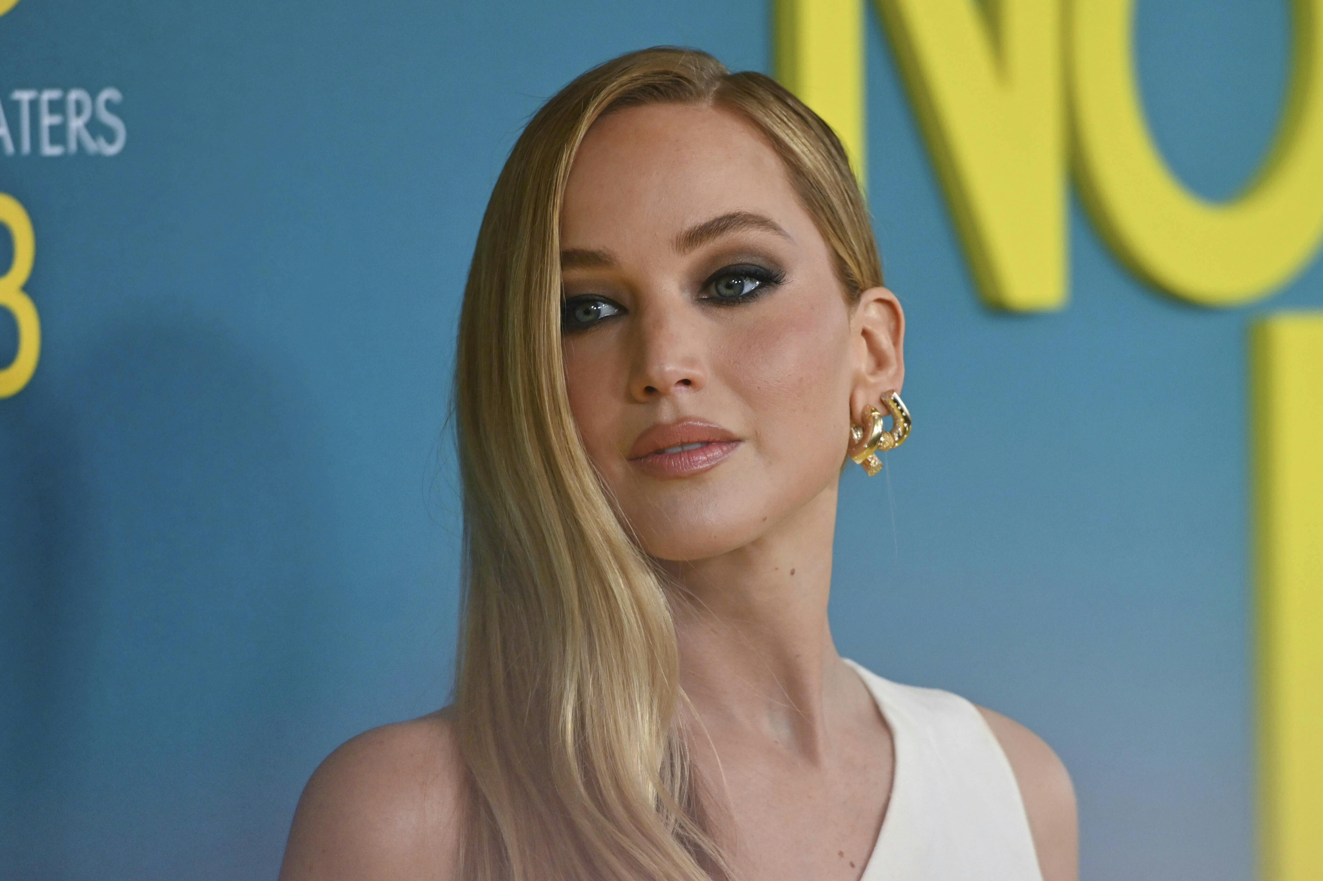 Photo by: NDZ/STAR MAX/IPx 2023 6/20/23 Jennifer Lawrence at the premiere of 'No Hard Feelings' at AMC Lincoln Square Theater on June 20, 2023 in New York City.