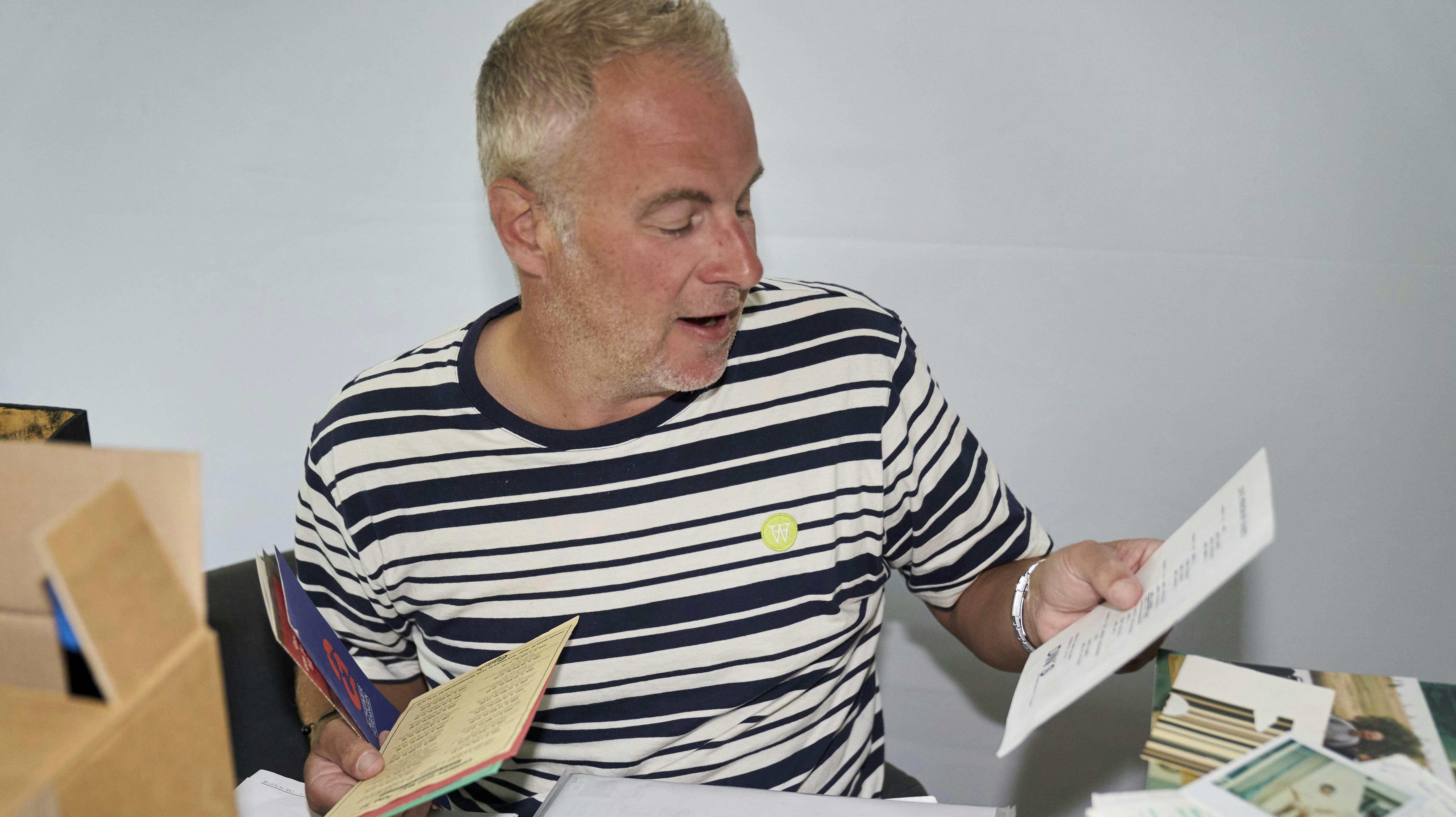 Mange af de navne, der står på programmet fra 1993 er stadig Uffe Holms nære venner.