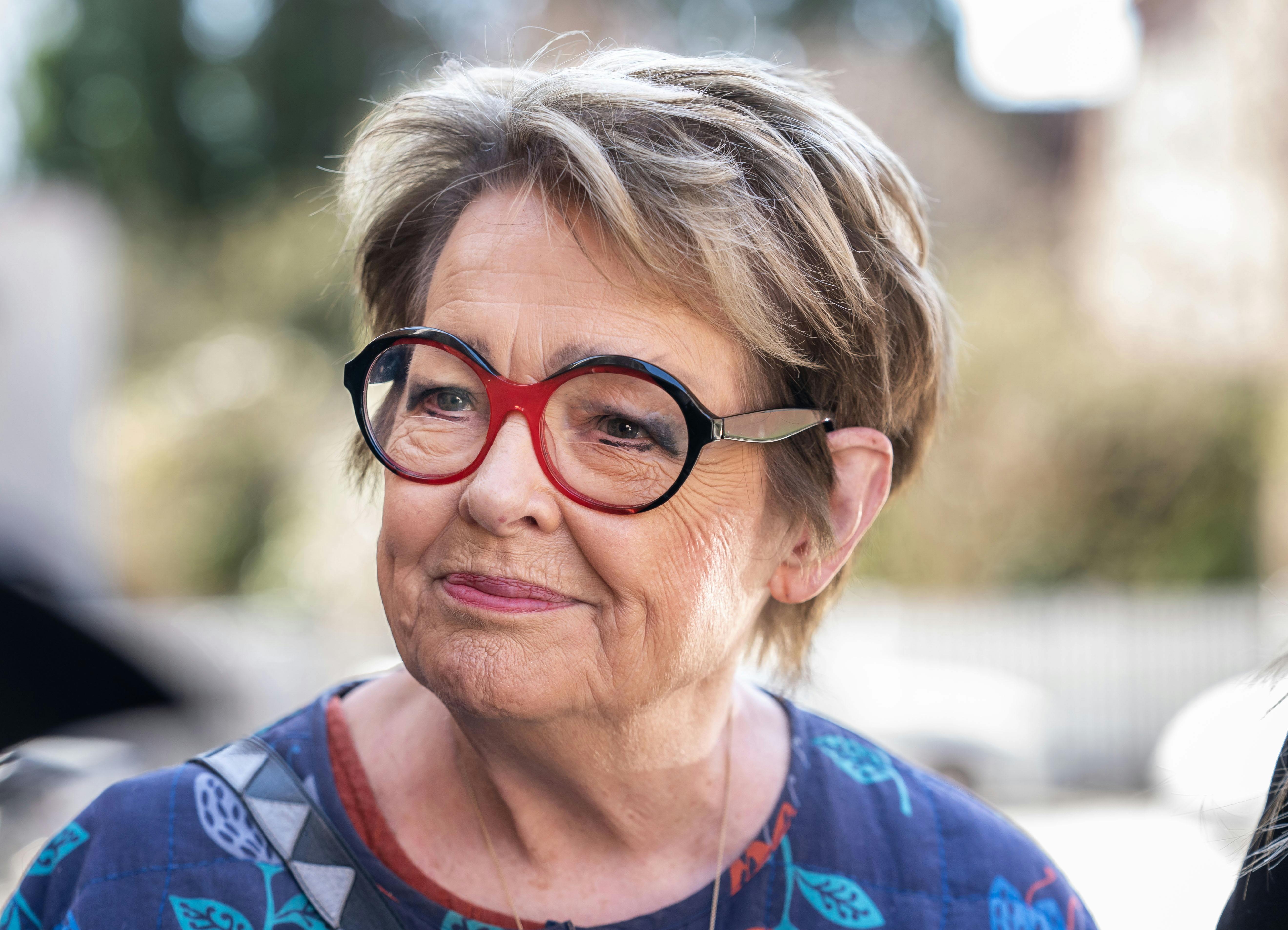 Ghita Nørby er berørt af truslen om lukning af kunsthallen.