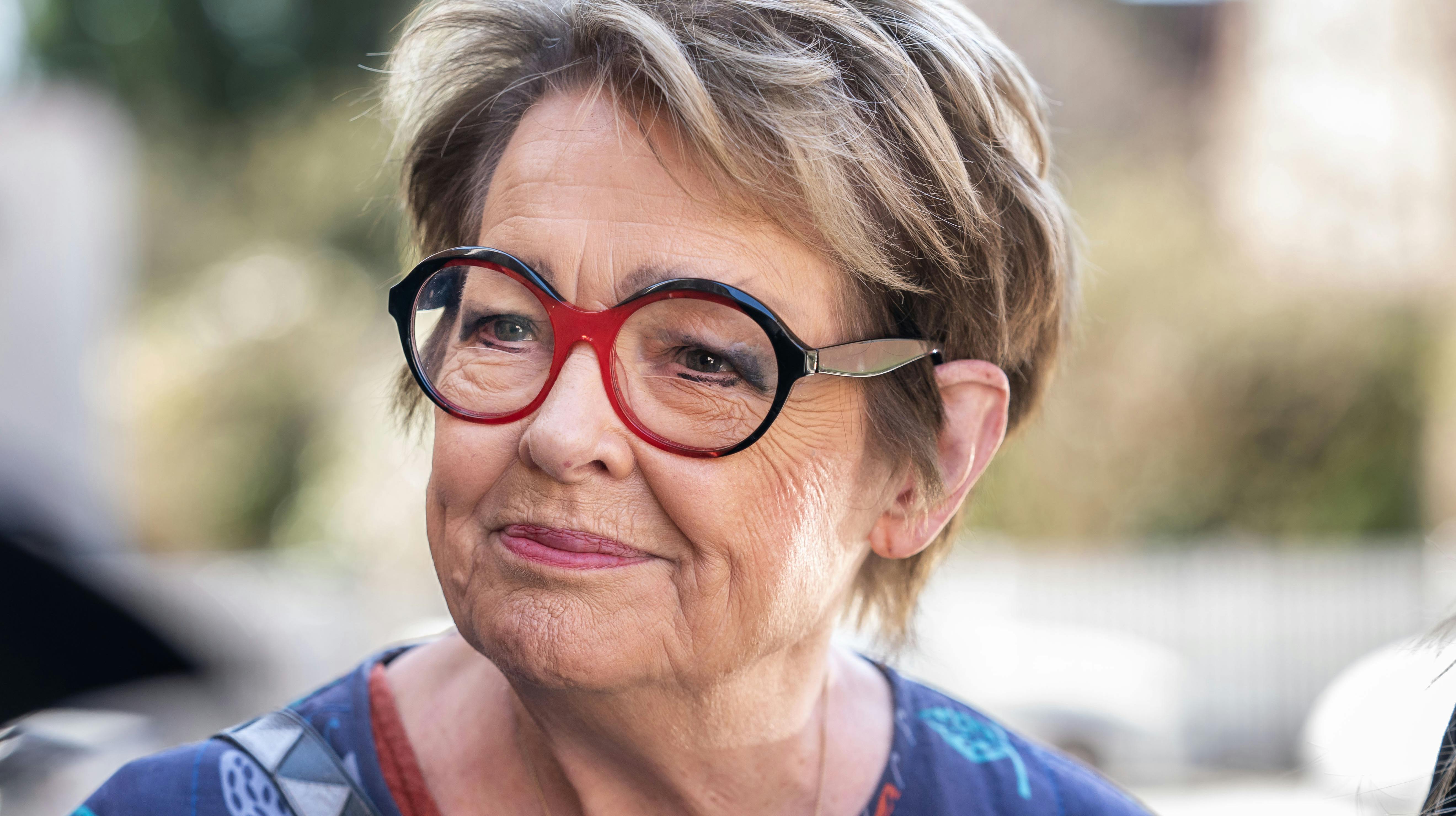 Ghita Nørby er berørt af truslen om lukning af kunsthallen.