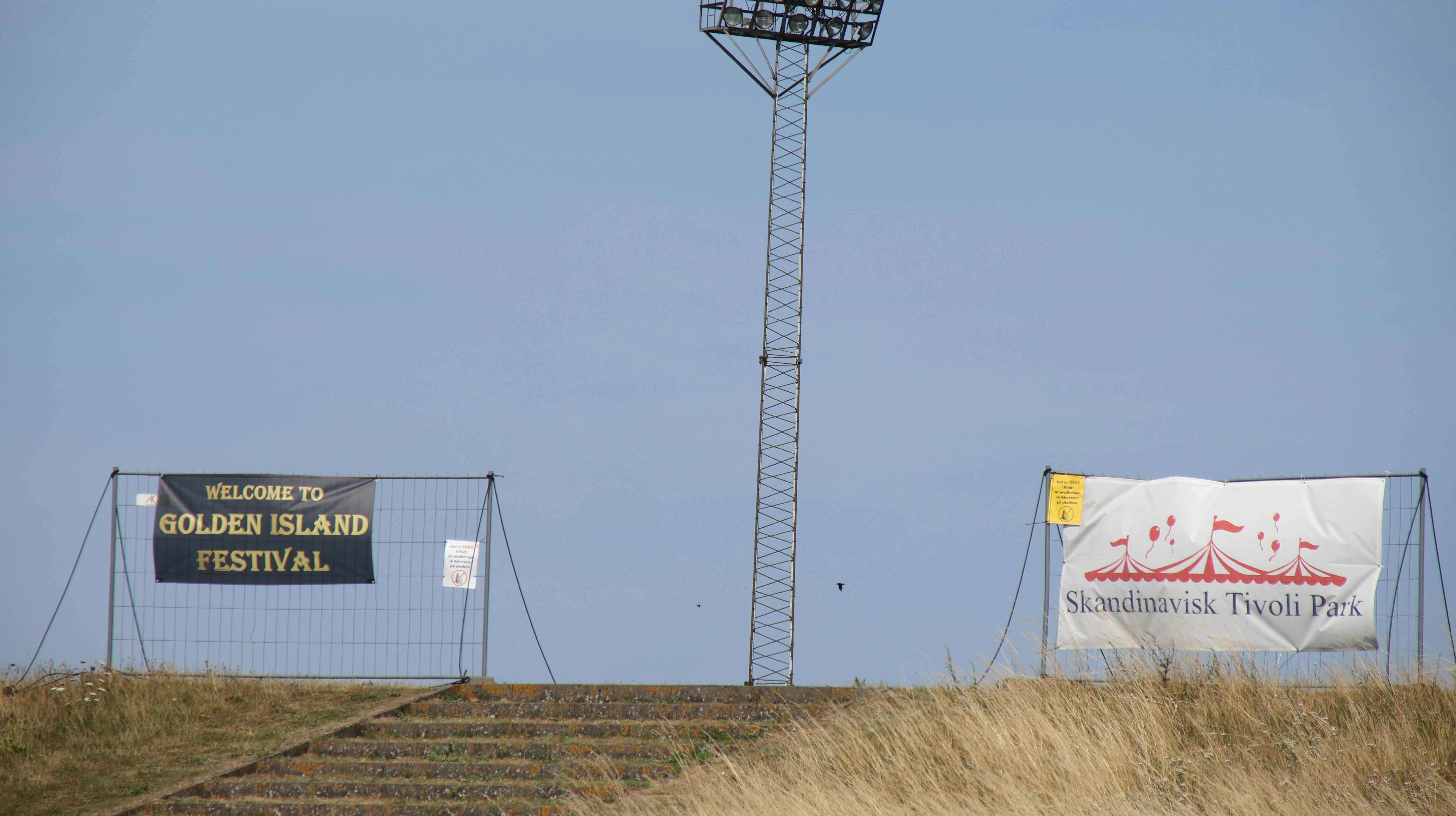 Fredag aften opstod der en konfrontation ved Golden Island Festival på Bornholm.