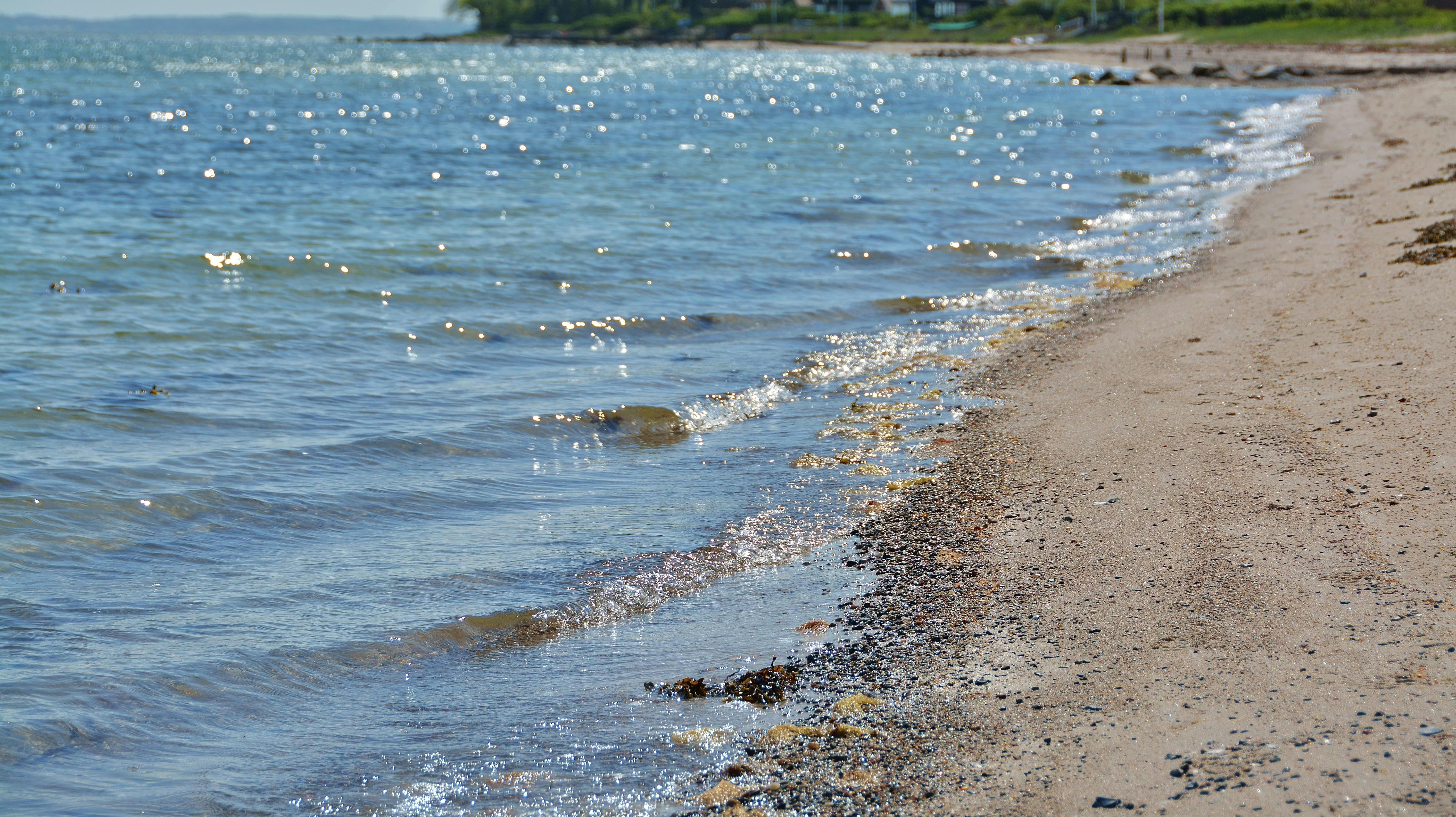 Arkivfoto: Det var ved stranden ved Nørrekås lystbådehavn, at manden forsøgte at slippe væk fra politiet ved at hoppe i vandet.