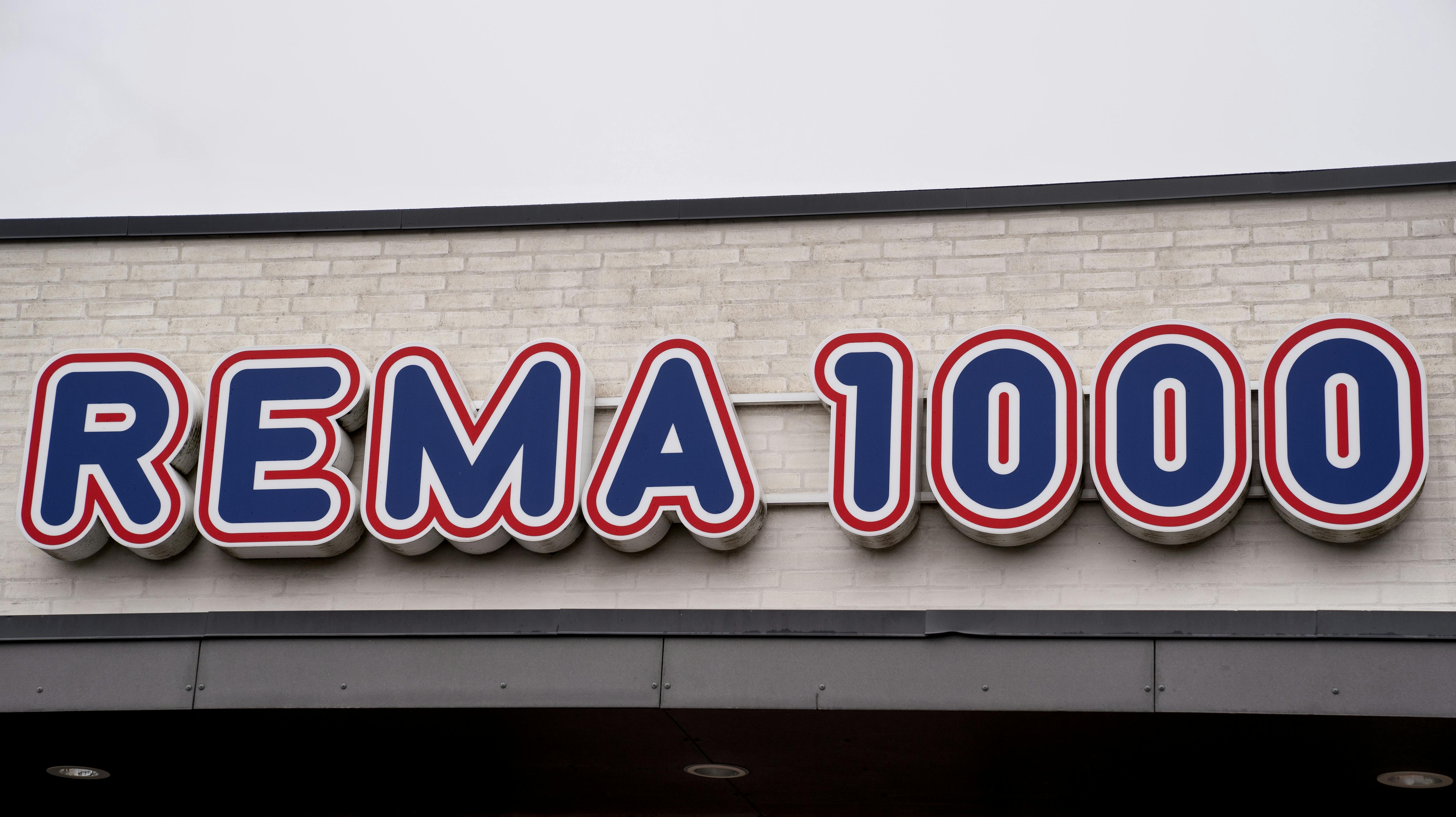 Rema 1000 i Værløse, mandag den 21. februar 2022.