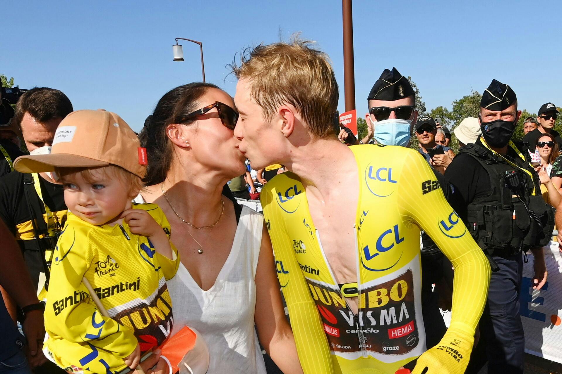 Konen Trine og datteren Frida var både til stede i Frankrig under sidste års og dette års Tour de France.