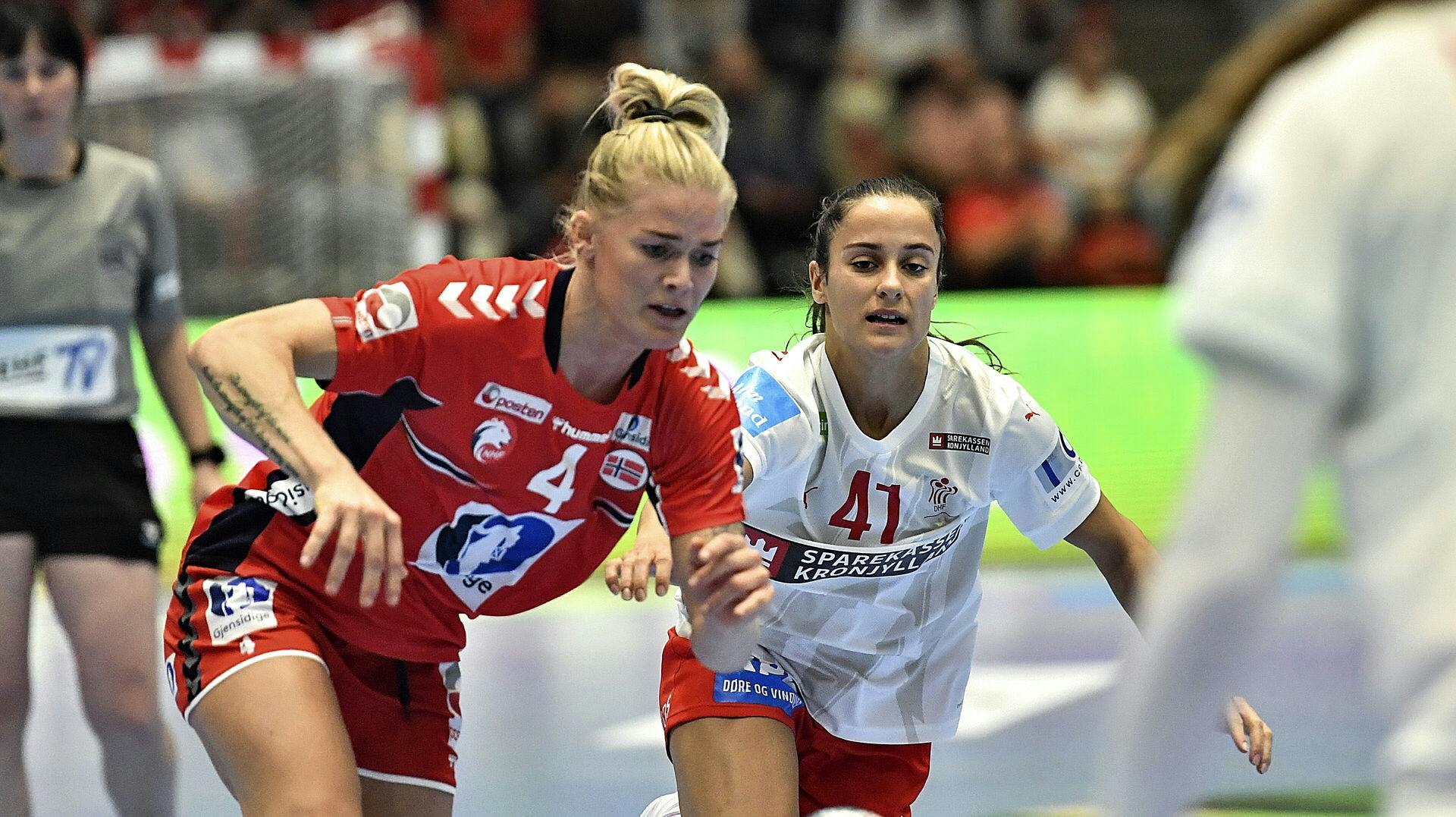 Den norske håndboldstjerne Veronica Kristiansen er blevet mor. 