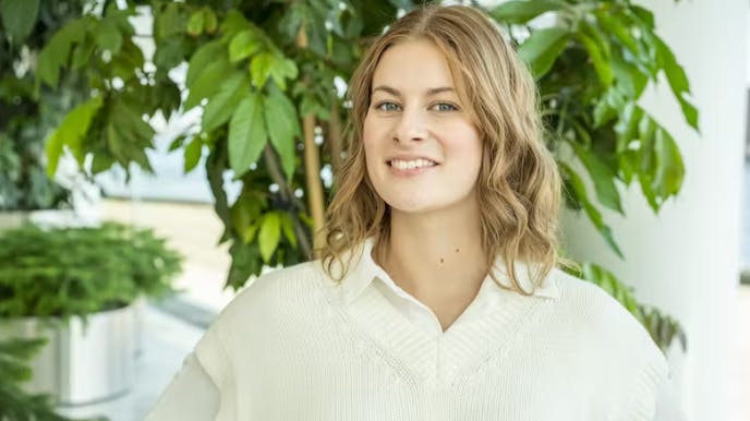 Ann Camilla Kjær er kendt fra programmet "Singletown". 