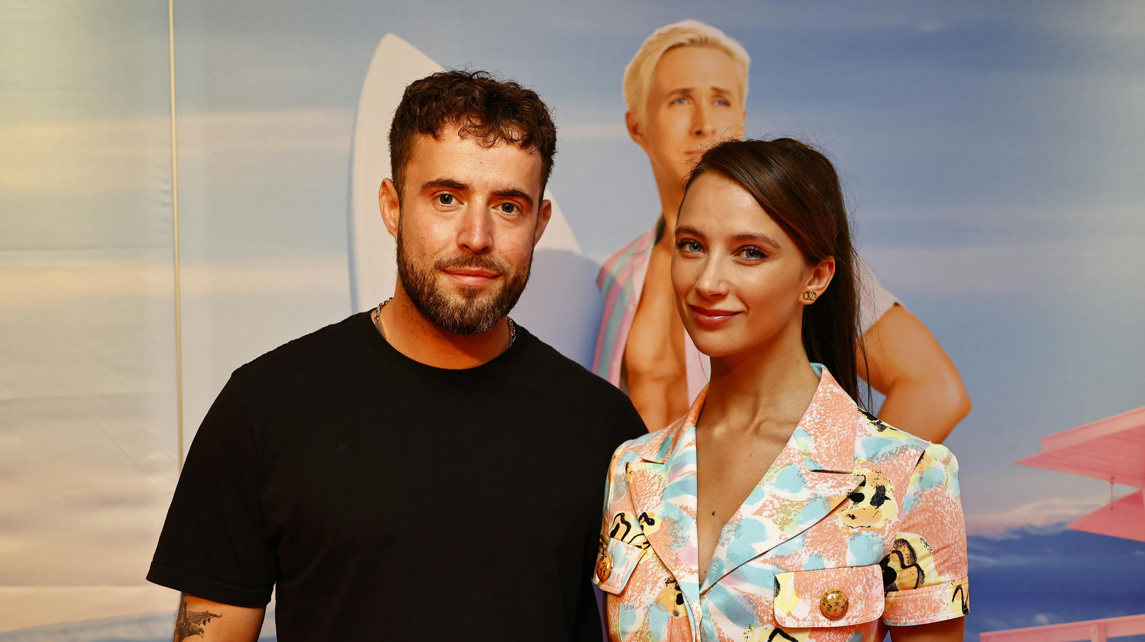 Nikita Klæstrup og kæresten Mikkel Christensen.