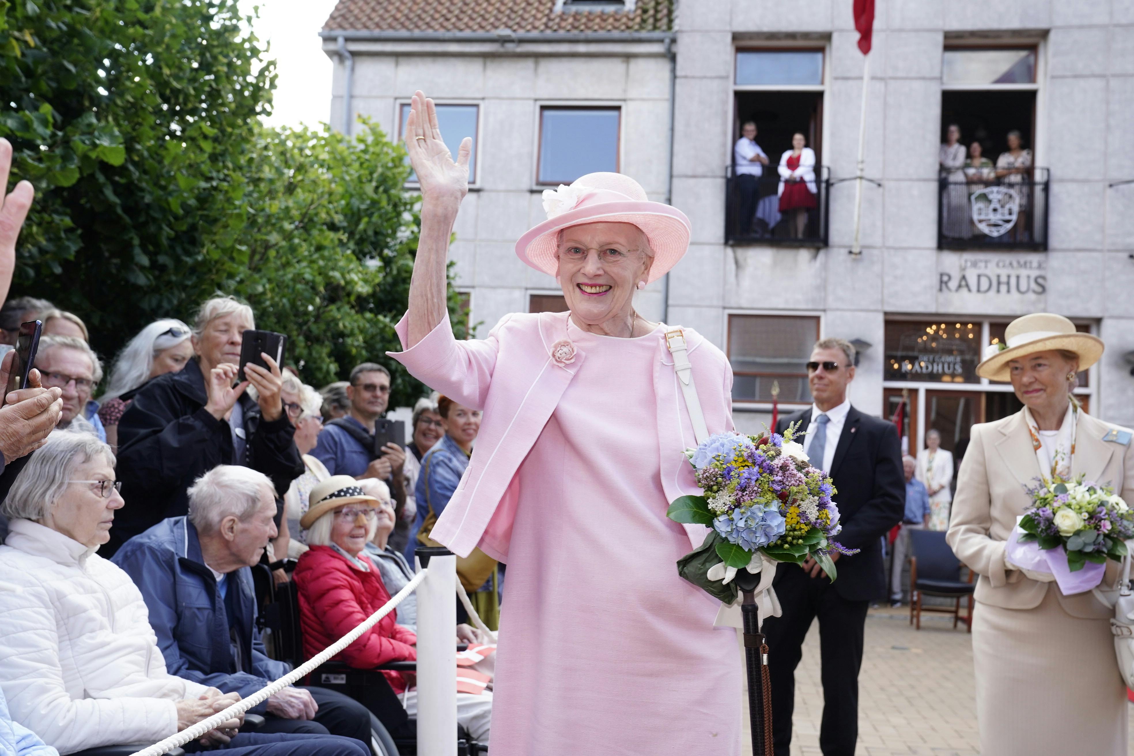 Dronning Margrethe gæster i dag, tirsdag den 18. juli, Gråsten.