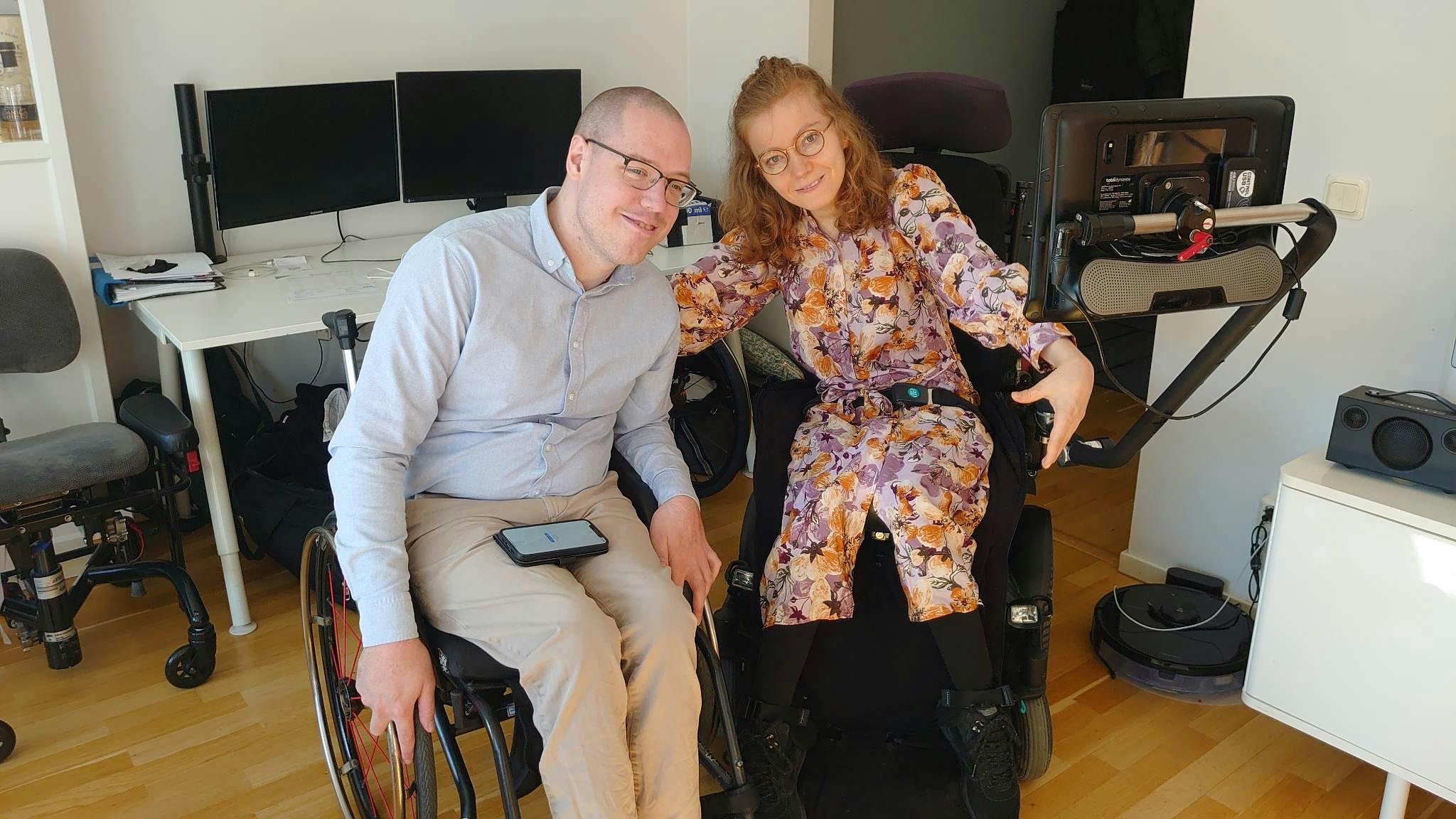 Astrid Lorenzen og Björn.