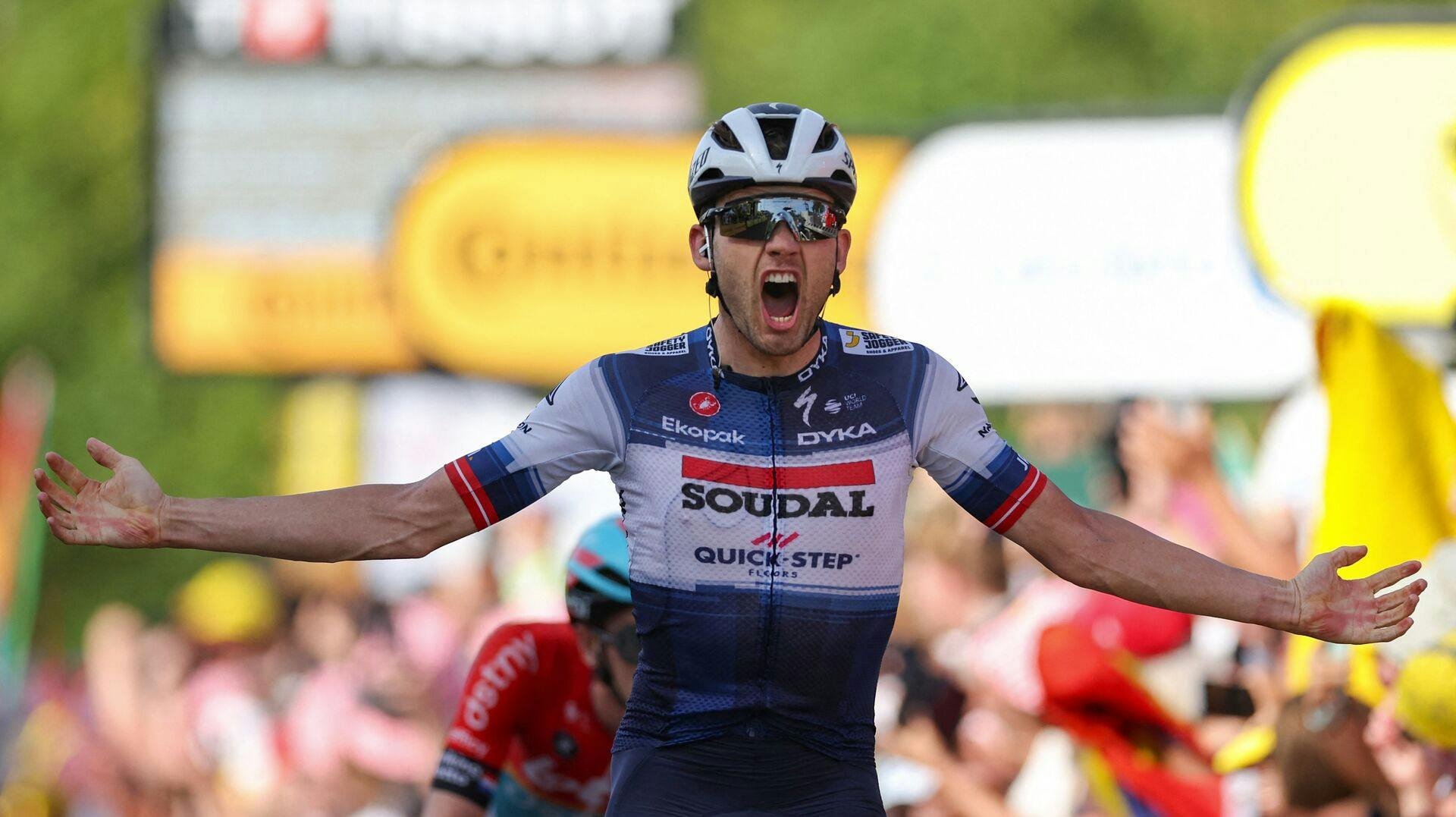 Kasper Asgreen snød favoritterne og vandt 18. etape af Tour de France. 