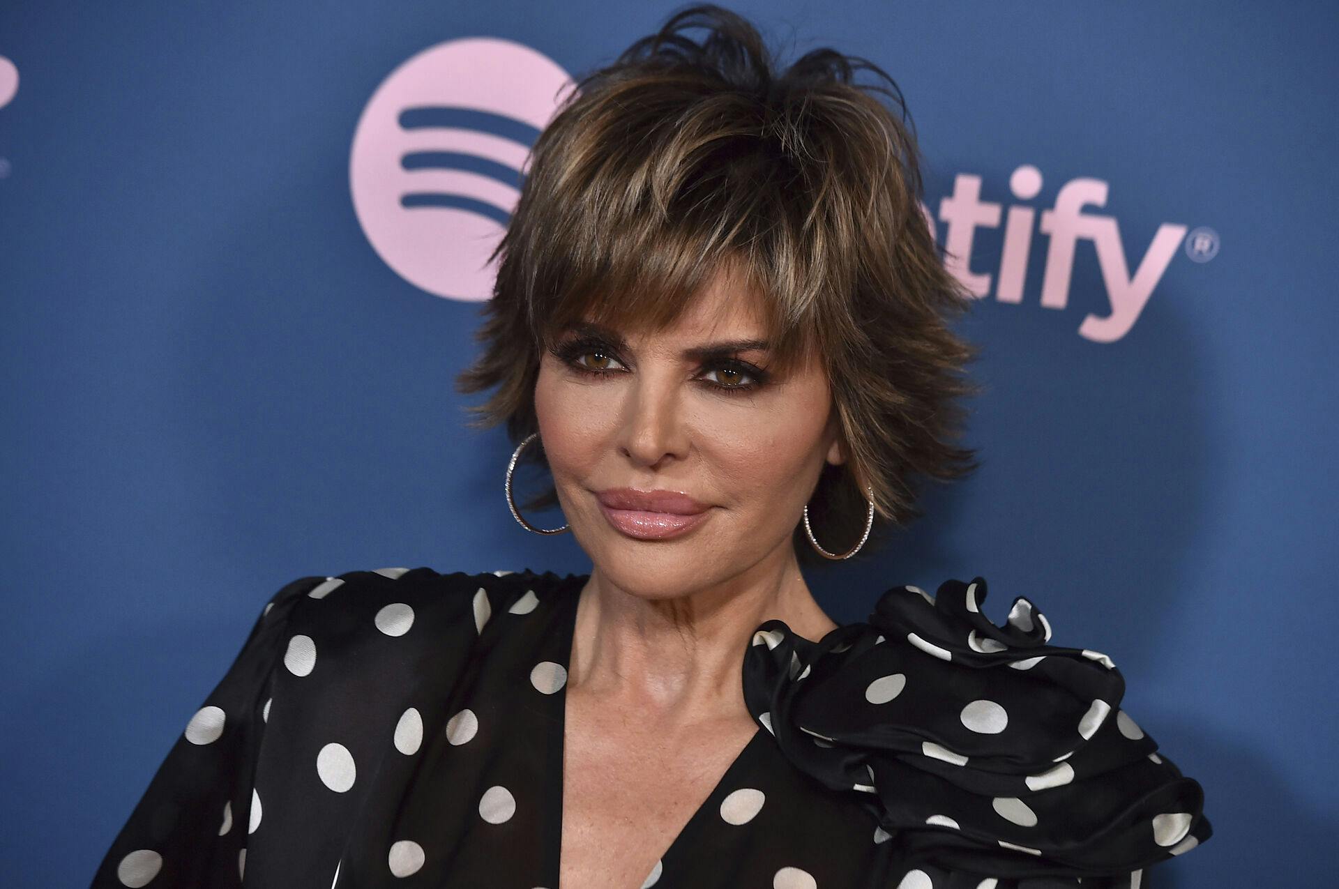 Lisa Rinna arrives at The Hollywood Reporter's Women in Entertainment Gala on Wednesday, Dec. 7, 2022, at Fairmont Century Plaza in Los Angeles. (Photo by Jordan Strauss/Invision/AP)