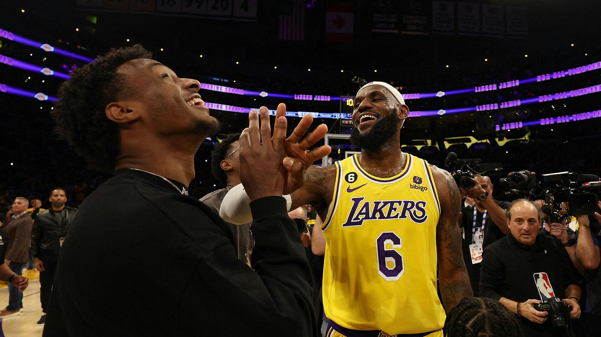 LeBron James, Bronny James
