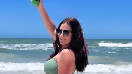 Veronica Correia er efter sit BH-stunt blevet kontaktet af Playboy.