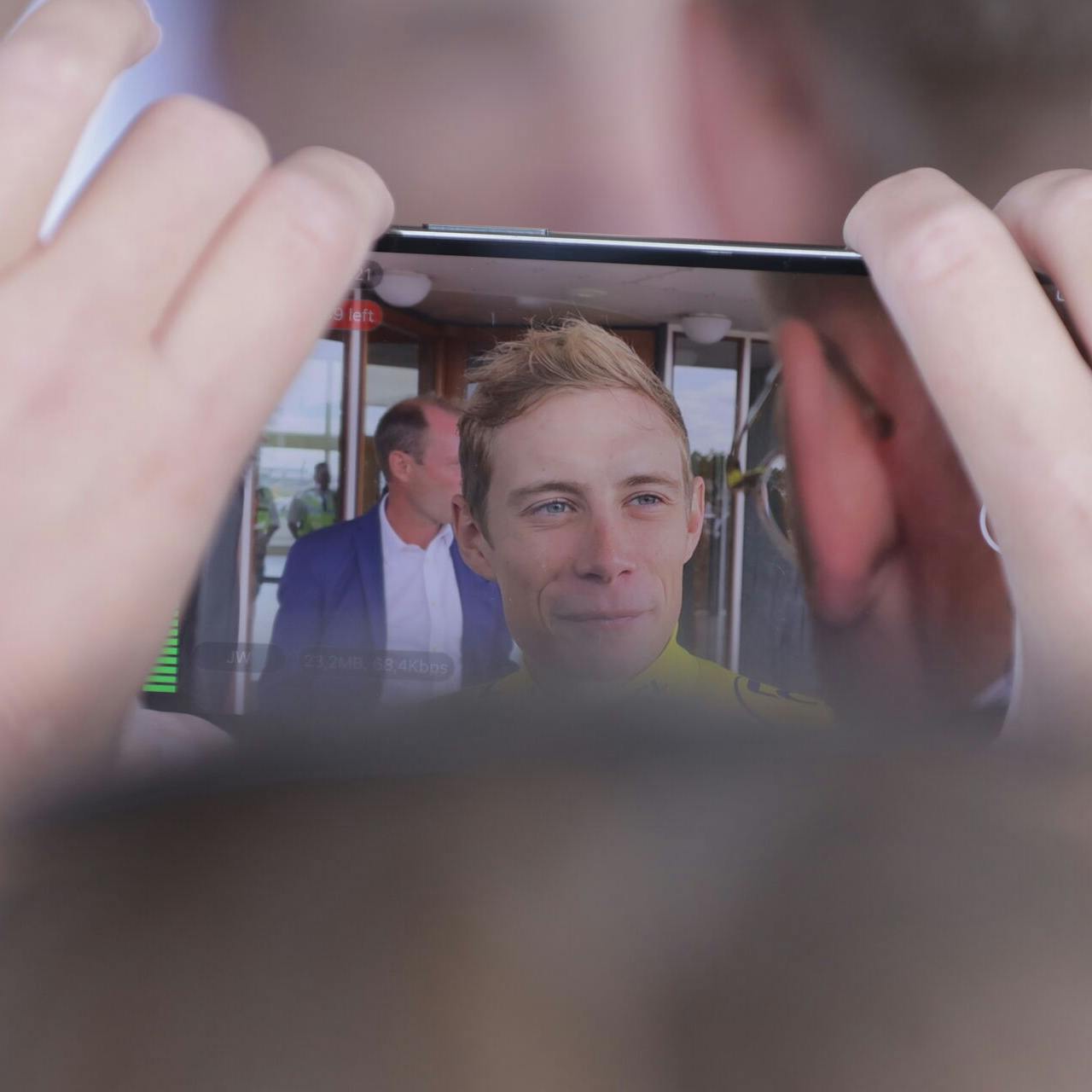 Ingen er vist i tvivl om, hvem der er i fokus i dag.