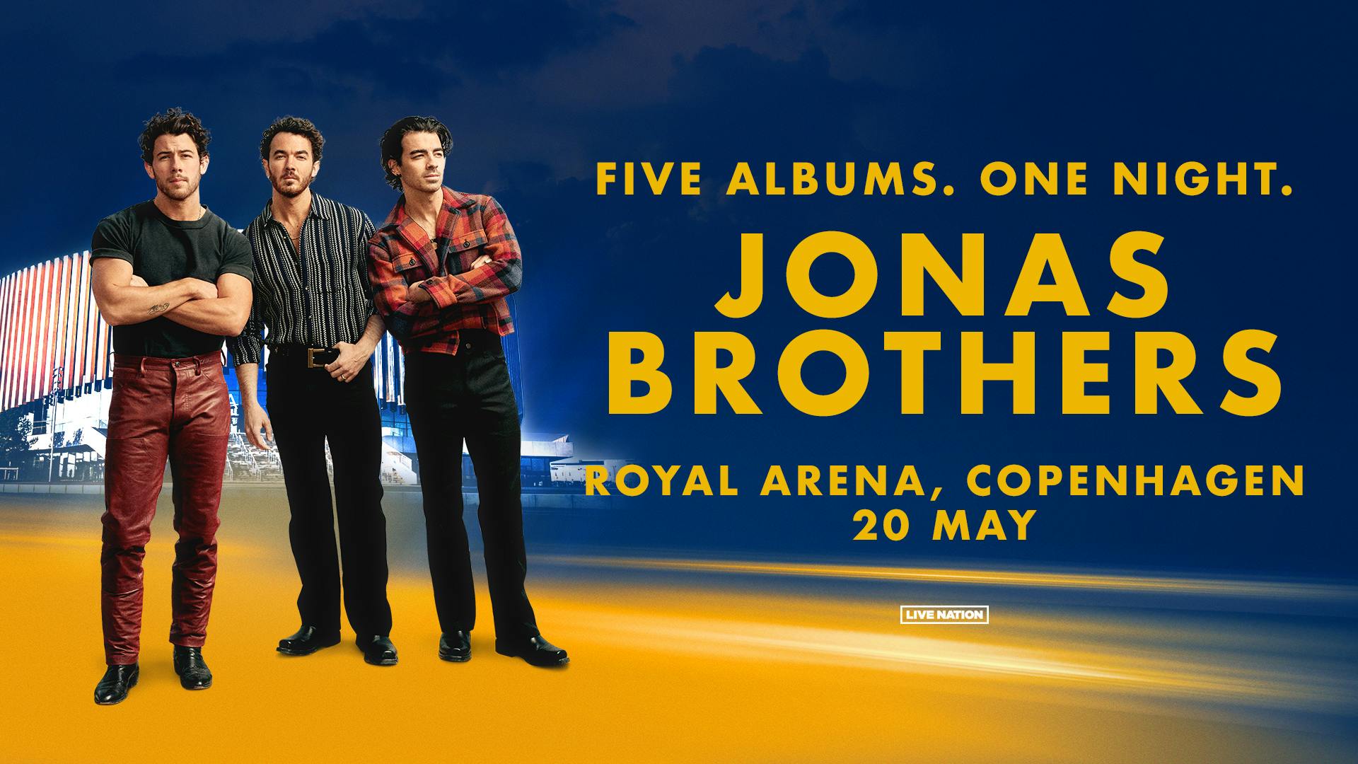 Jonas Brothers – bestående af Nick Jonas, Joe Jonas og Kevin Jonas.
