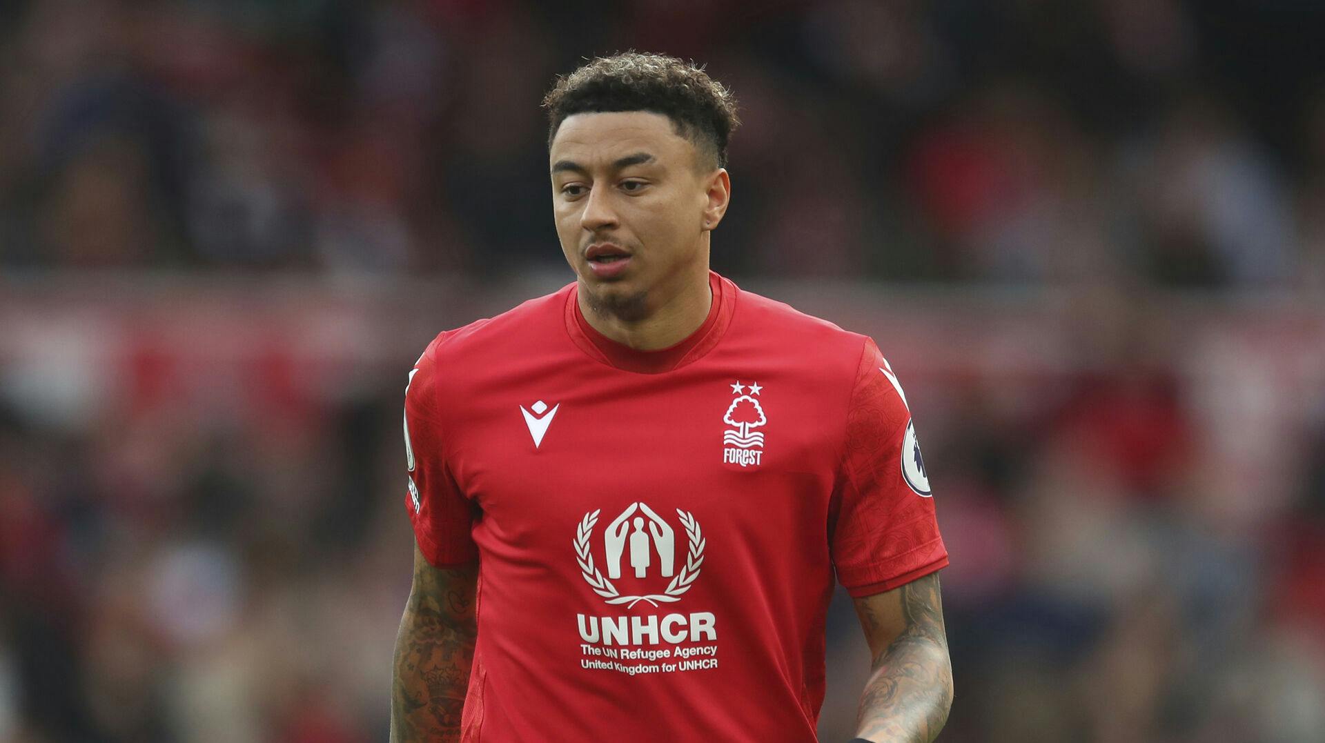 Jesse Lingard spillede i sidste sæson for Nottingham Forest.