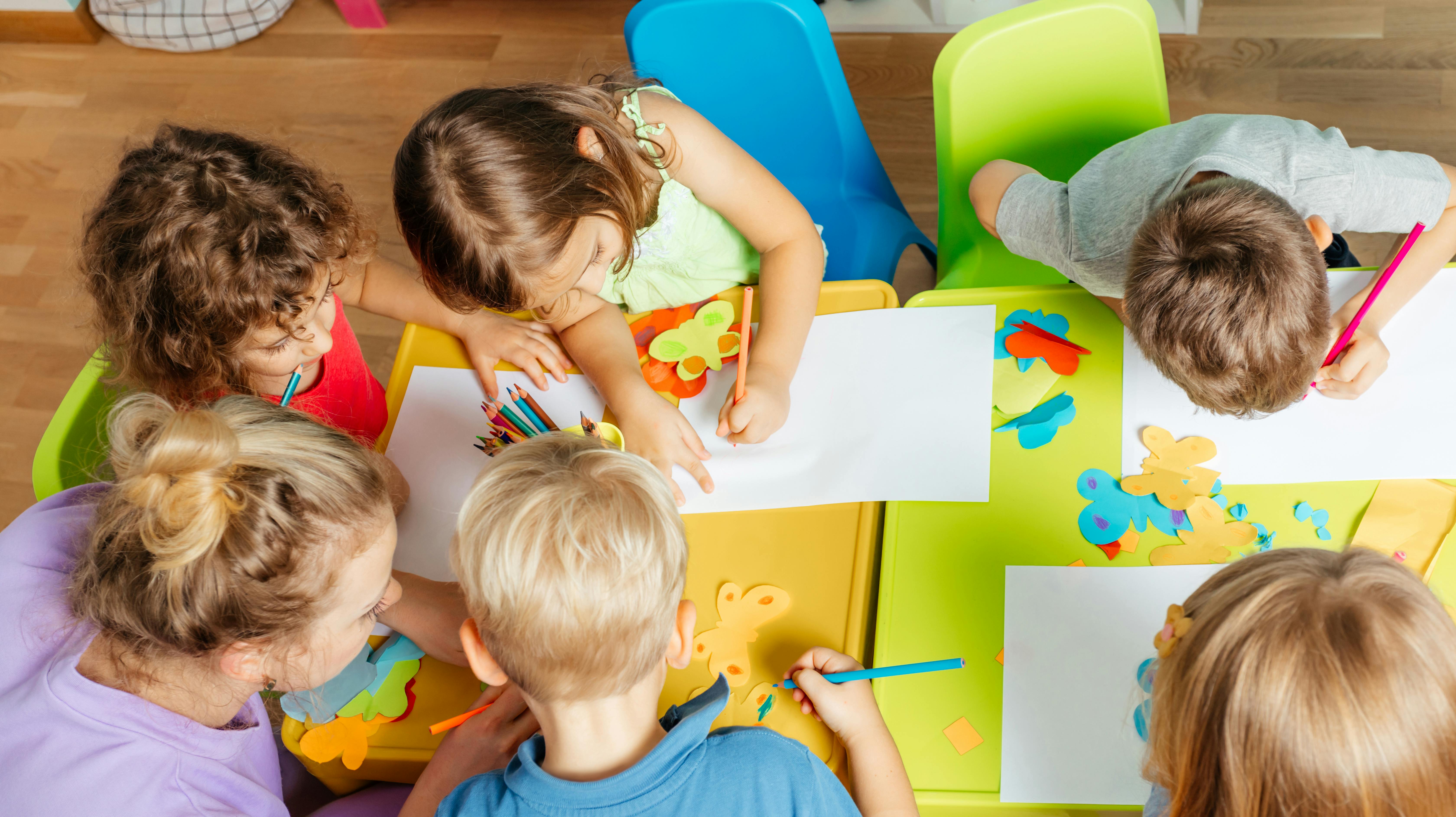 Sådan ser glansbilledet af livet i en børnehave ud. Men det er ikke altid virkeligheden.