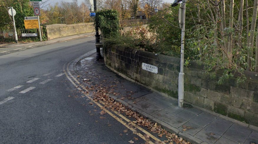 Betjente blev kaldt til Railway Road i Ormskirk efter en anmeldelse om "uroligheder".